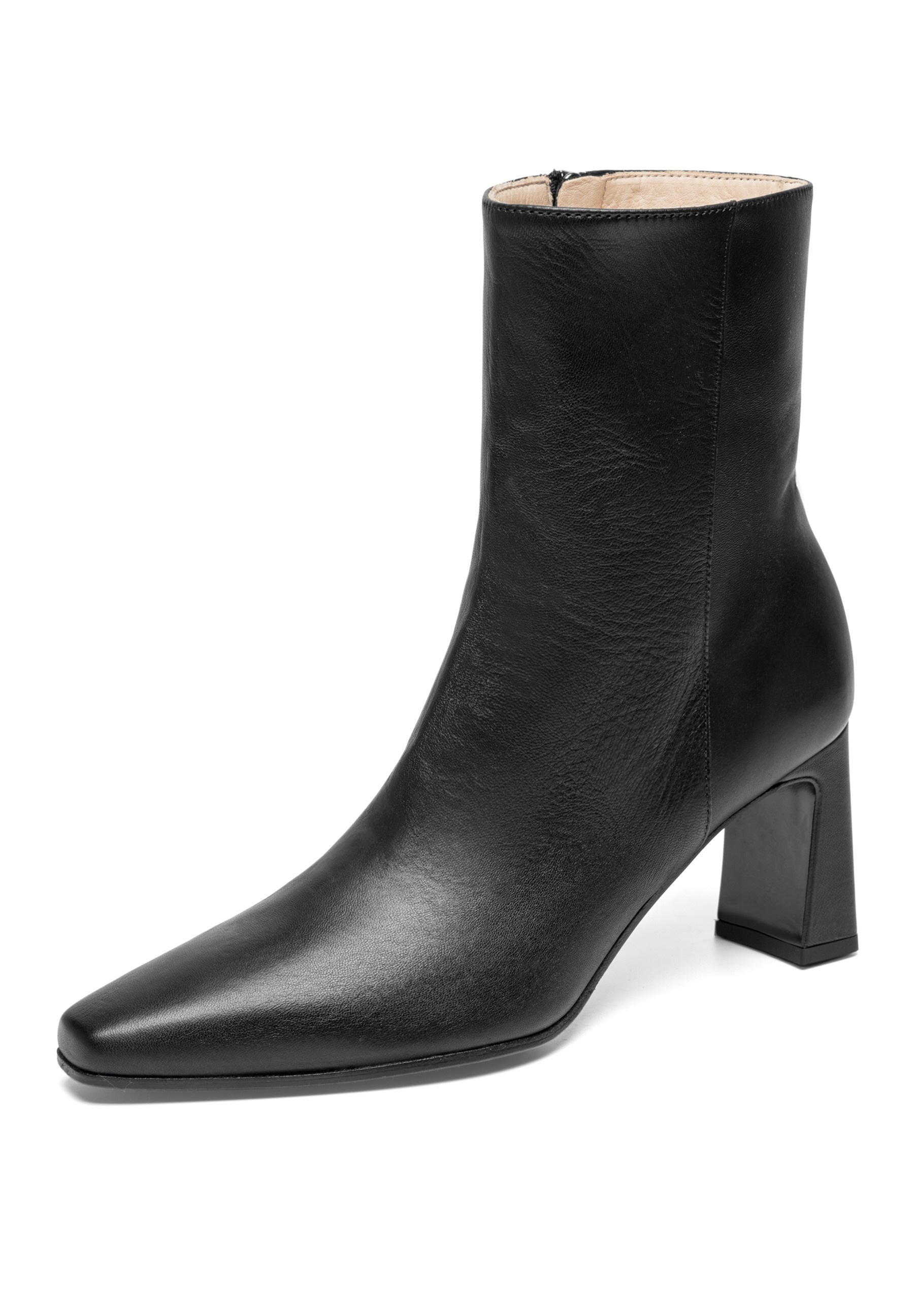 Henry Stevens Schlupfboots »Madison ZB70 Businessschuh«, Damen Stiefelette mit Absatz handgefertigt, Lederschuhe