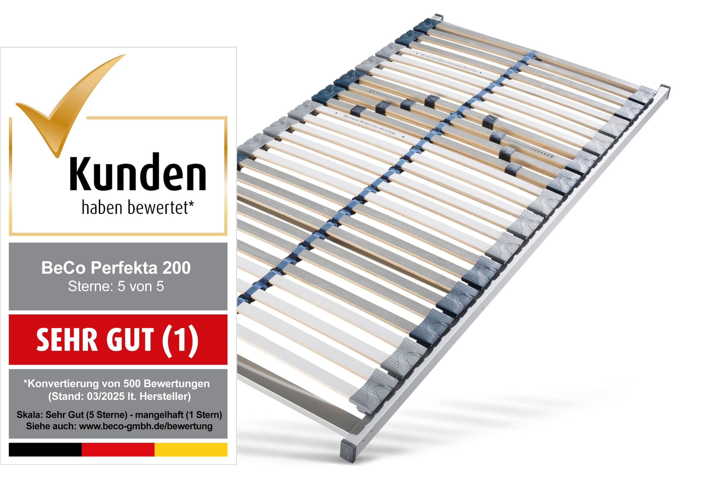 Beco Lattenrost "Perfekta 200" Lattenrost in verschiedenen Größen, extra st günstig online kaufen