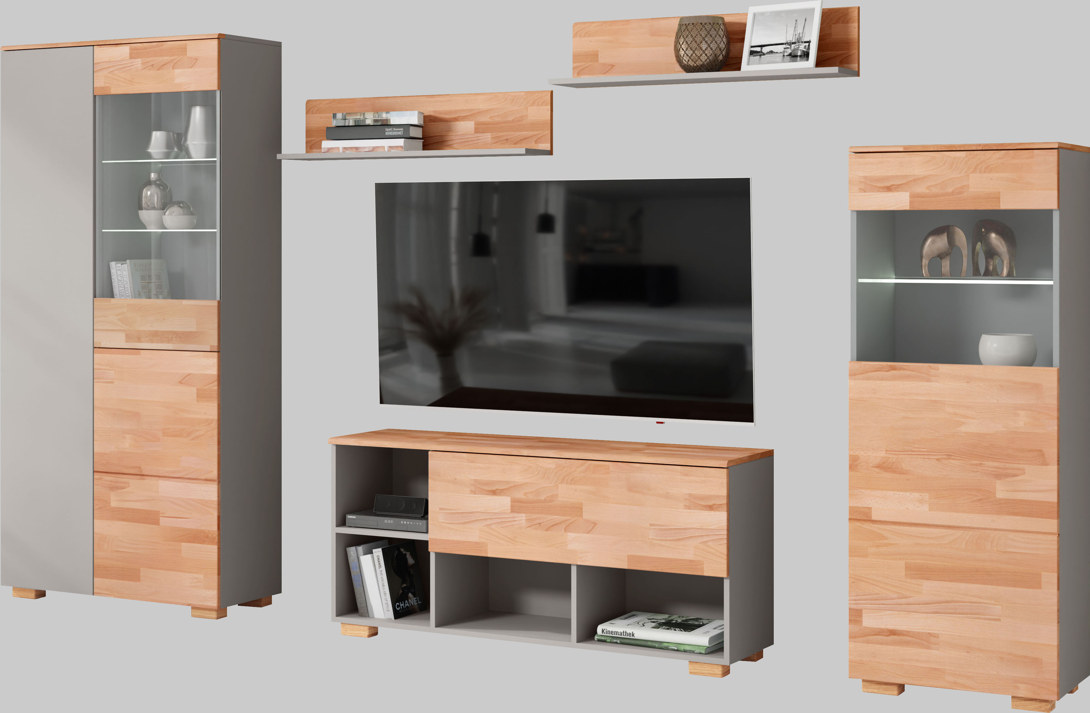 OTTO home Wohnwand 5 Stk. tlg.