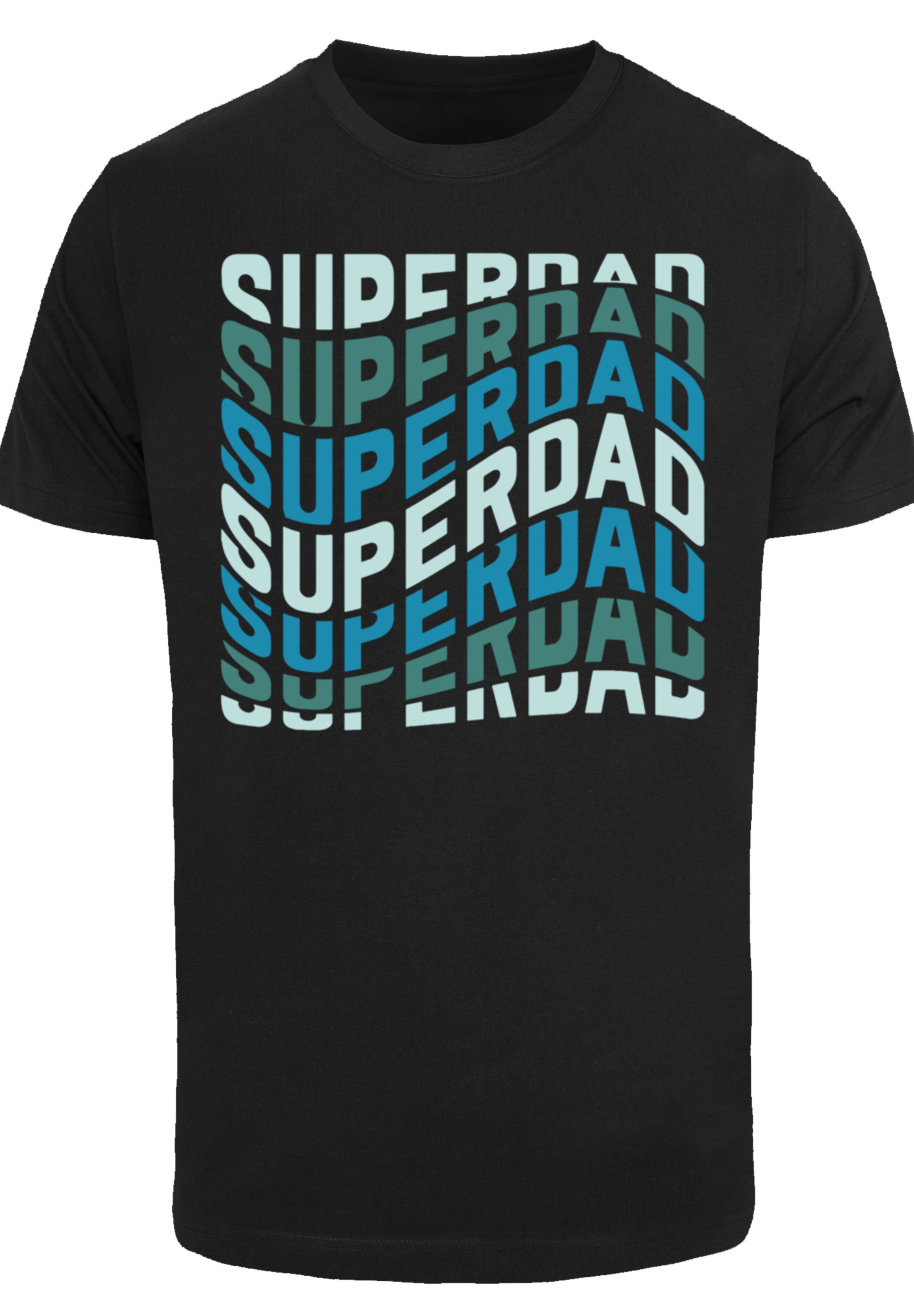F4NT4STIC T-Shirt »Super Dad Retro Trend Vatertags Design für Papas«, Premium Qualität