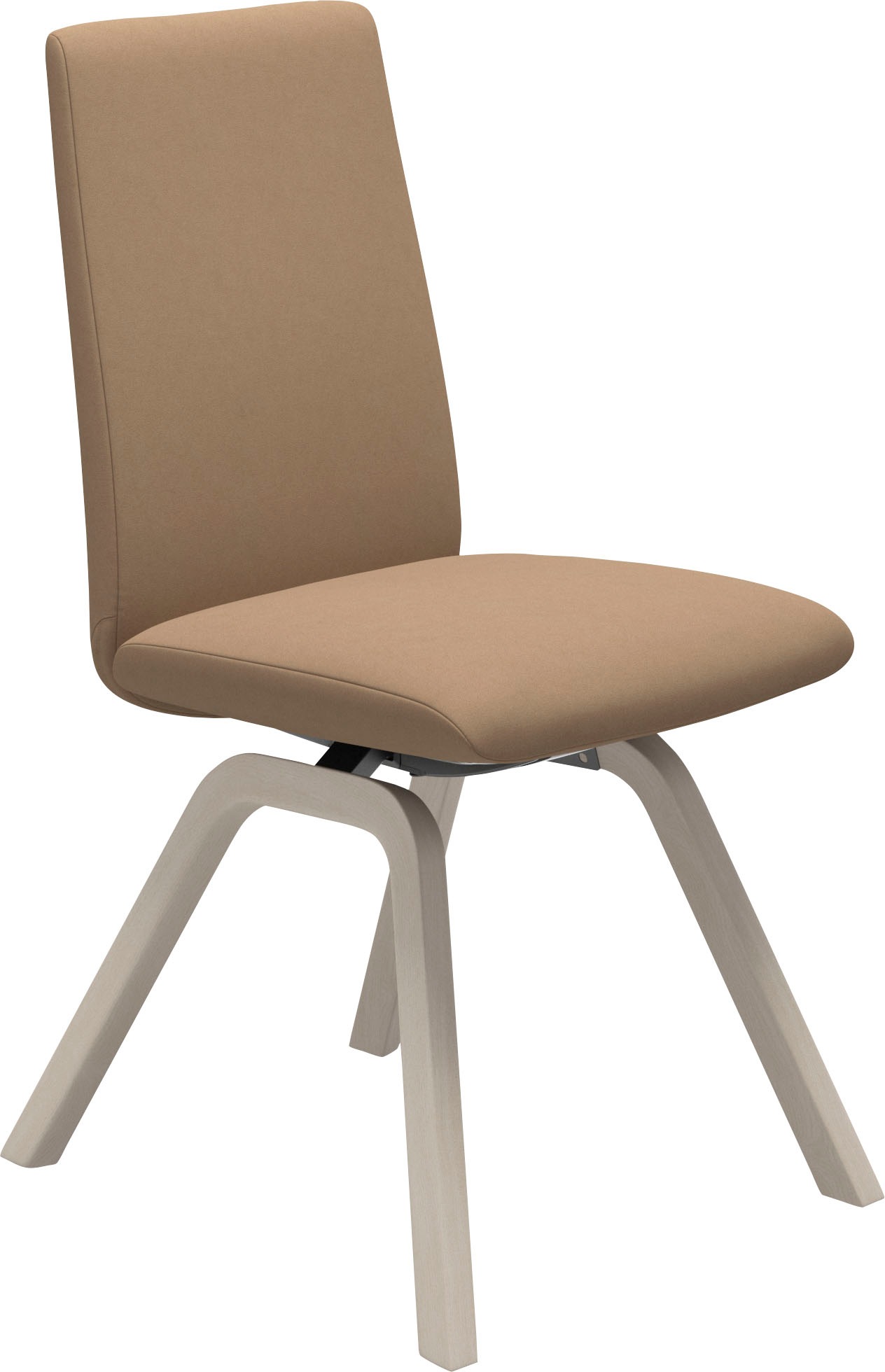Stressless® Polsterstuhl »Laurel«, Microfaser DINAMICA, Low Back, Größe M, mit schräggestellten Beinen in Eiche gekalkt