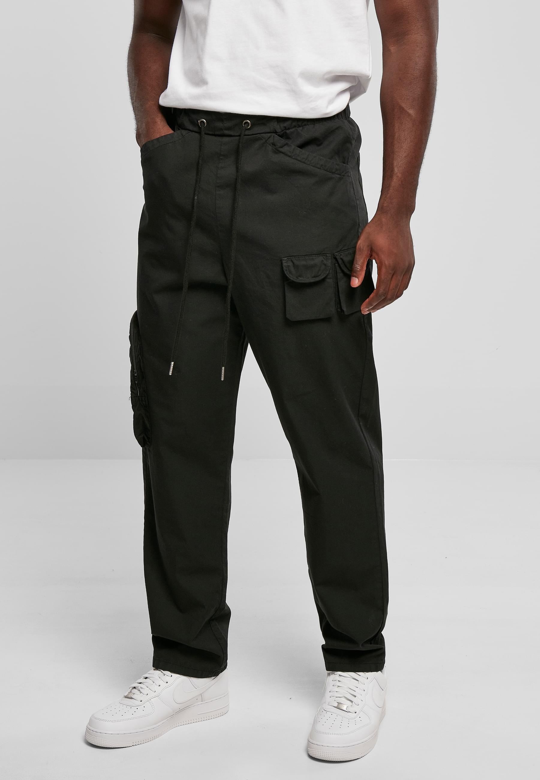 URBAN CLASSICS Cargohose »Urban Classics Herren Asymetric Pants«, (1 tlg.)