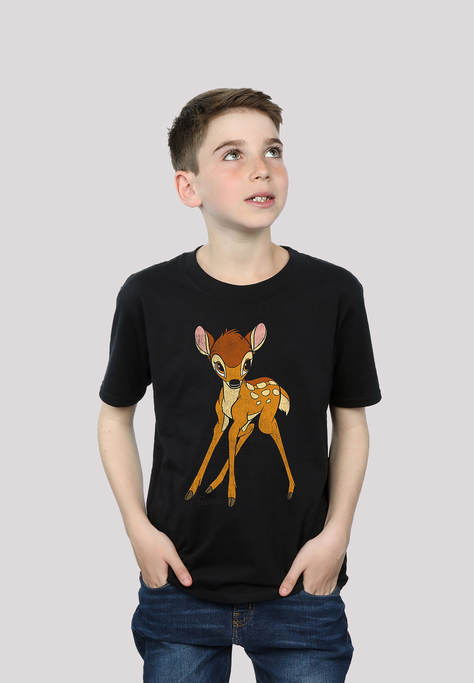 F4NT4STIC T-Shirt »Disney Bambi Classic - Premium Film Movie TV Comic Fan  Merch«, Unisex Kinder,Premium Merch,Jungen,Mädchen,Bedruckt online  bestellen | BAUR