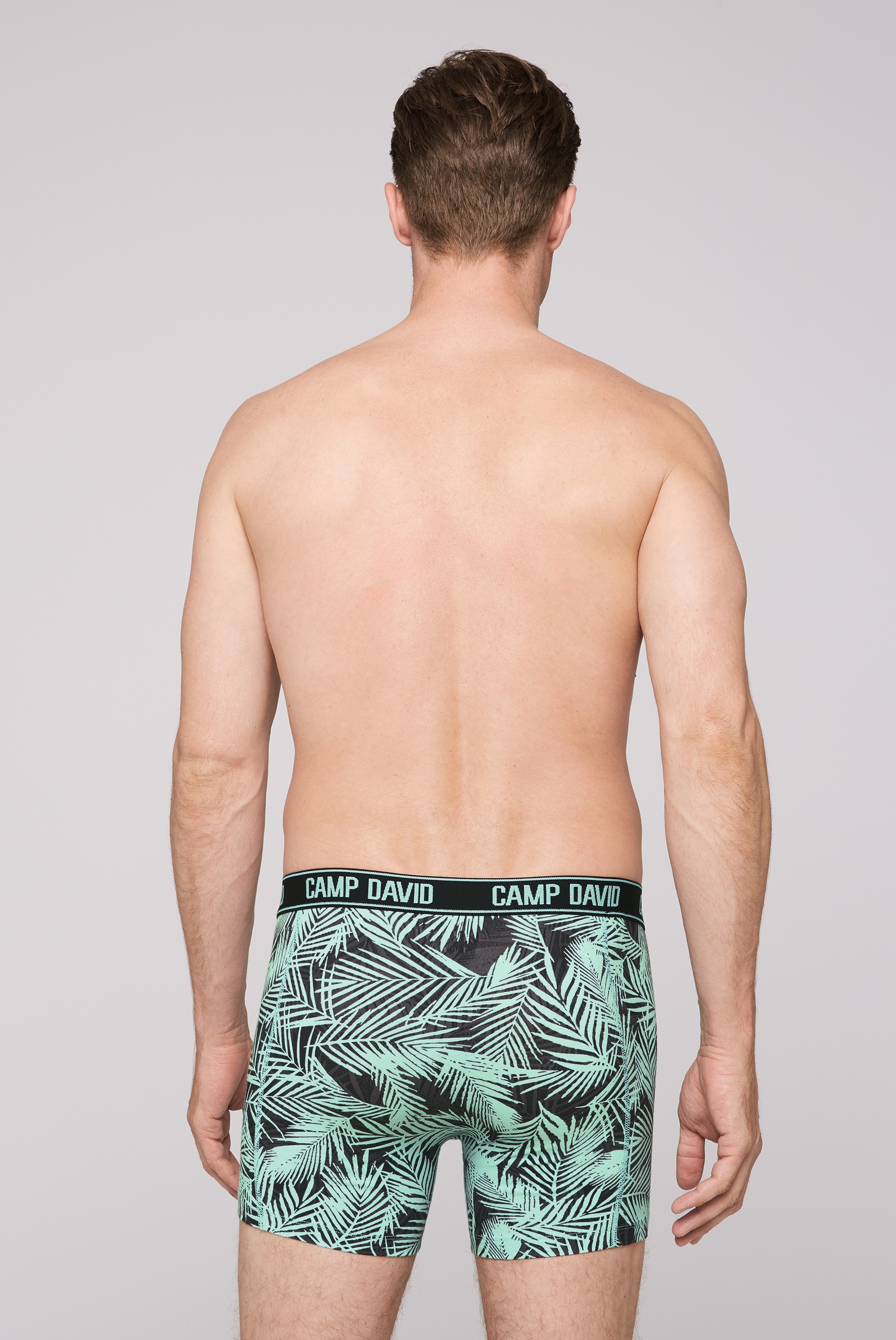 CAMP DAVID Boxershorts »Set:«, (2 St.), mit All Over Print