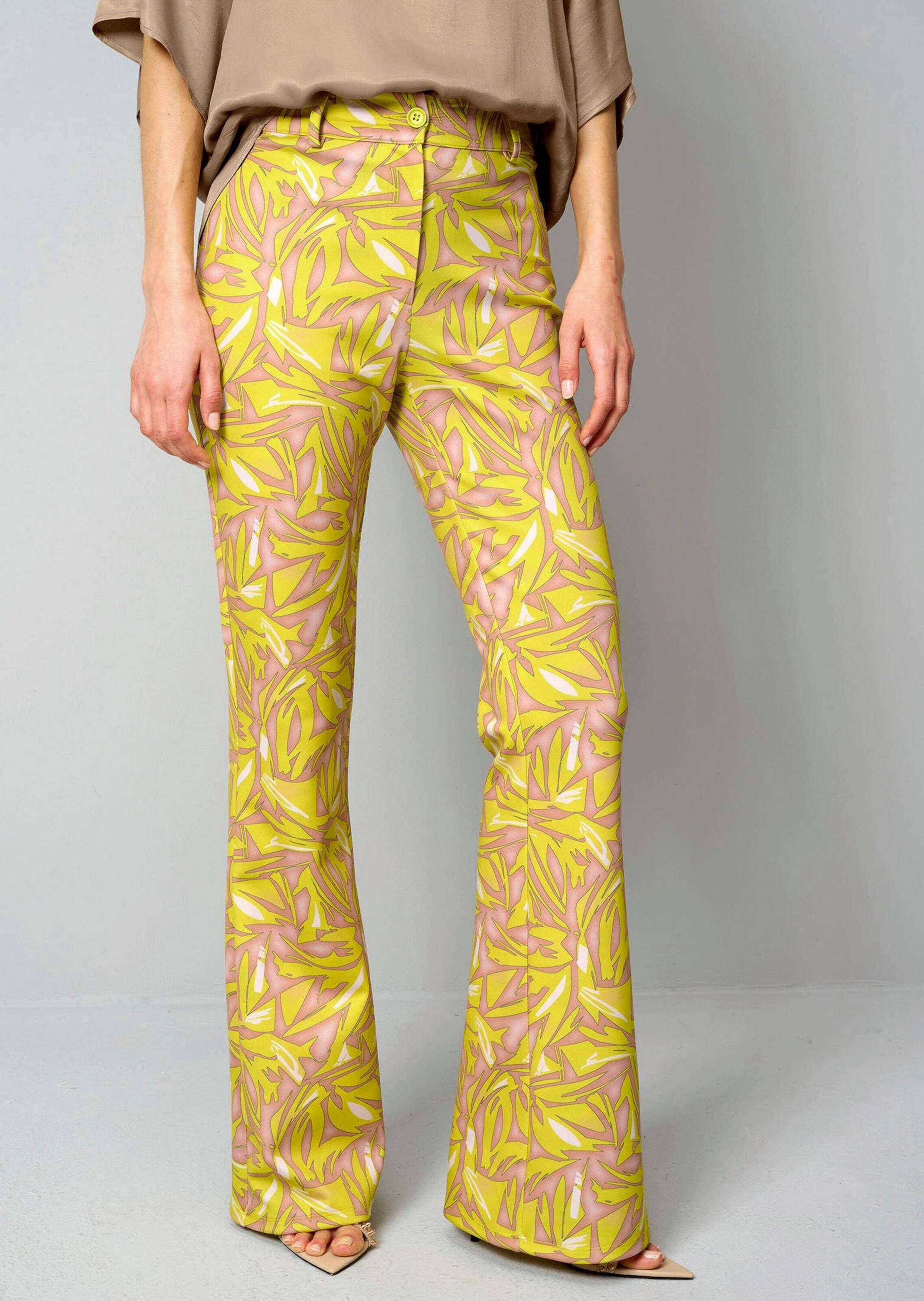 Alba Moda Stoffhose "Hose Hose mit grafischem Print" günstig online kaufen