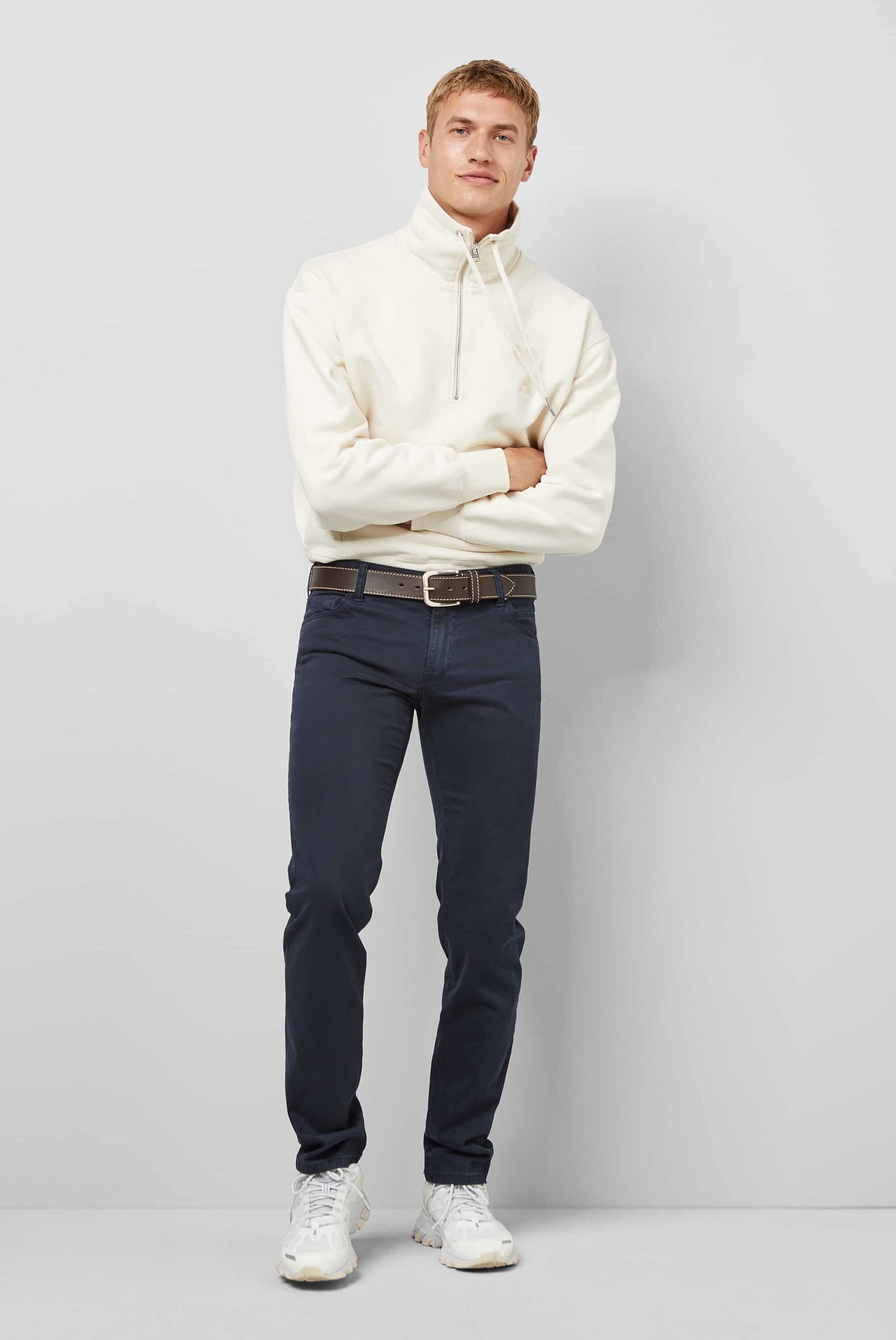 MEYER Chinos »M5 Slim«, mit Stretch-Dehnbund