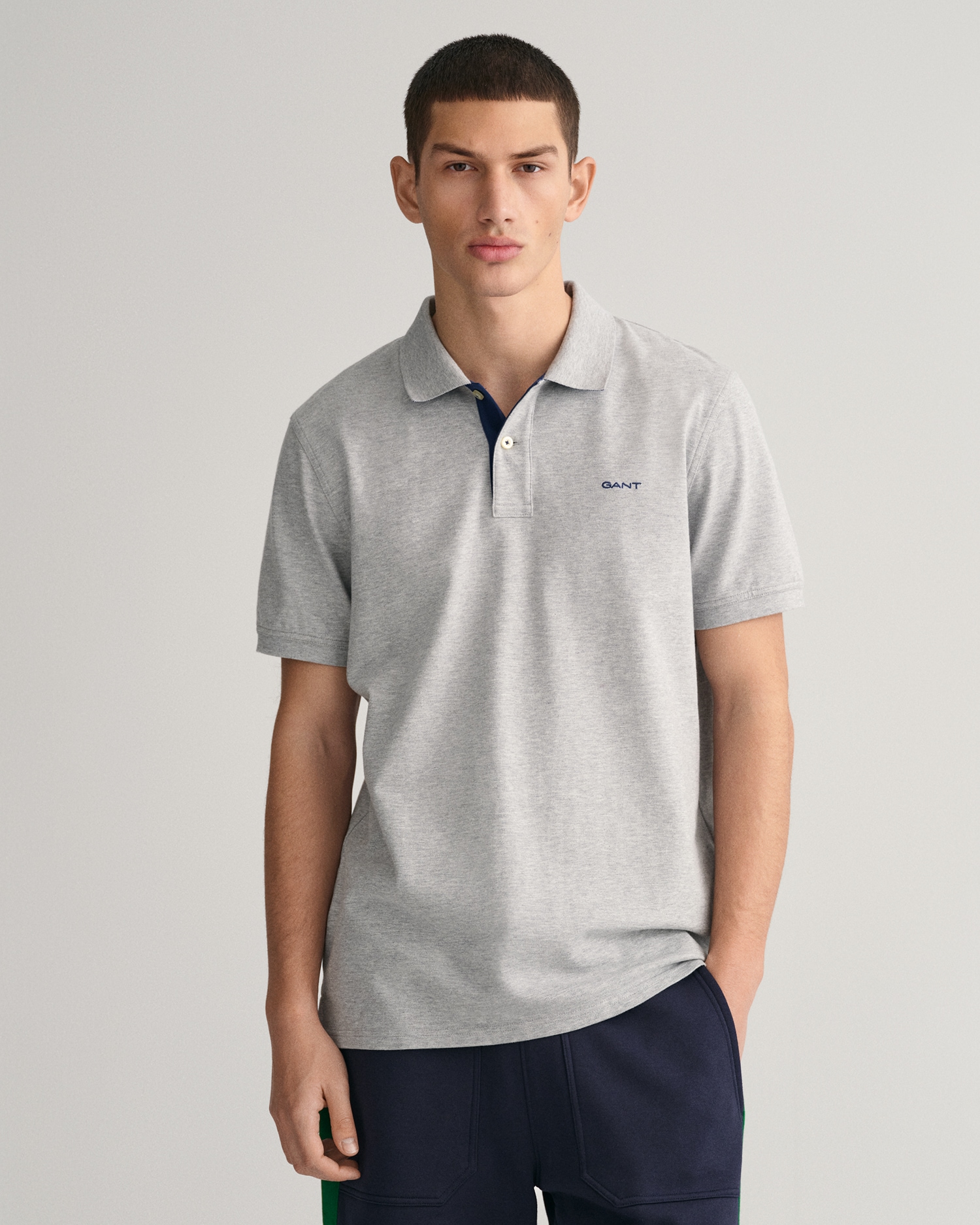 Gant Poloshirt »REG CONTRAST PIQUE SS RUGGER«, mit kontrastfarbenen Einsätzen