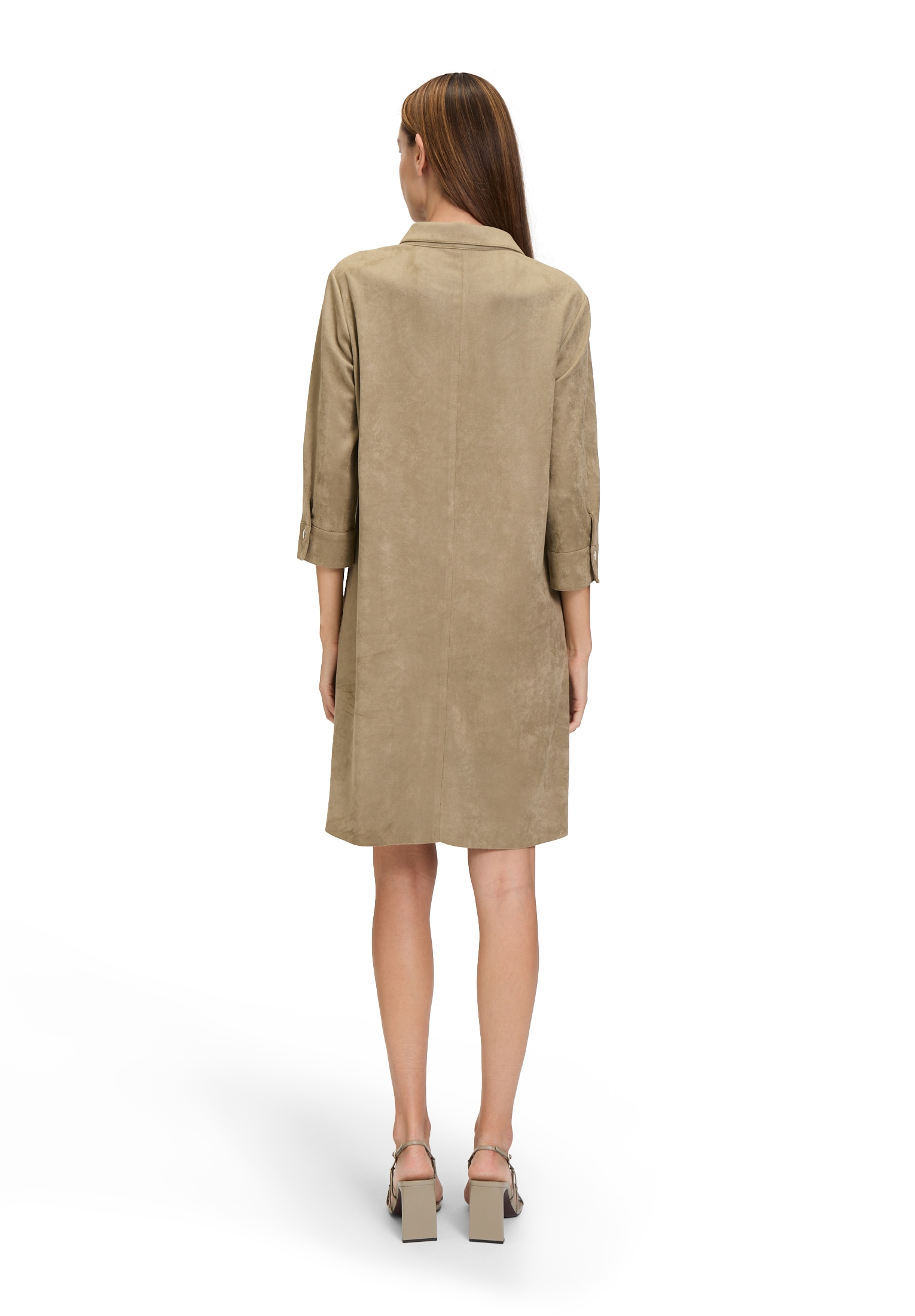 Betty Barclay Hemdblusenkleid »Betty Barclay Hemdblusenkleid mit Knopfleiste«, Material