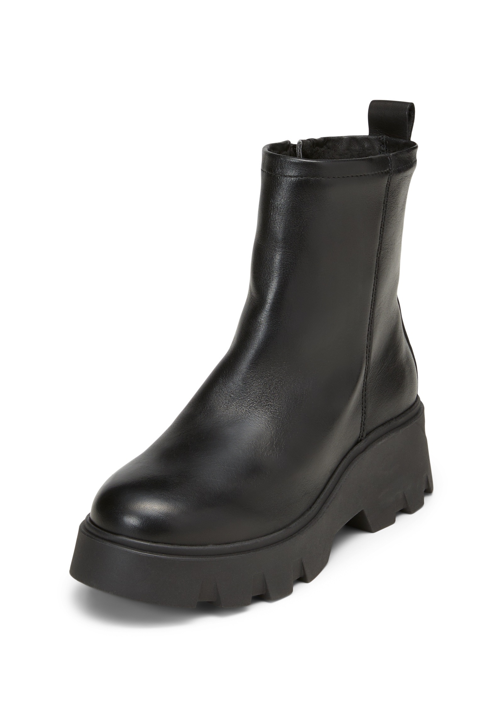 Marc O'Polo Winterboots »aus glattem Kalbleder«