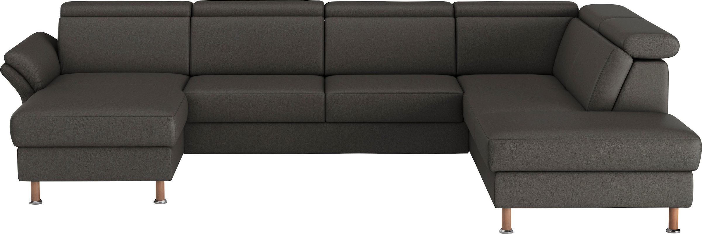 Home affaire Wohnlandschaft »Calypso U-Form«, wahlweise mit motorischer Relaxfunktion