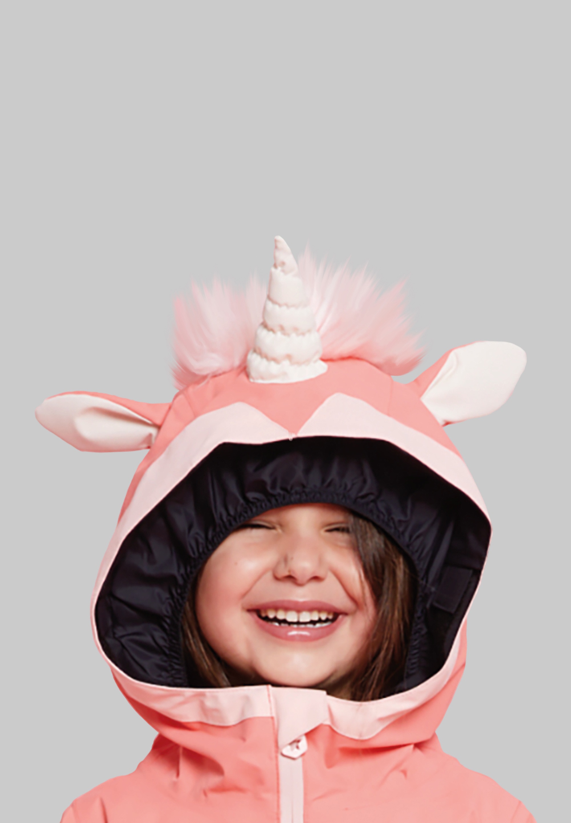 WeeDo Winterjacke »UNIDO Einhorn«, Atmungsaktiv, wasserdicht, helmkompatible Kapuze, Schneefang