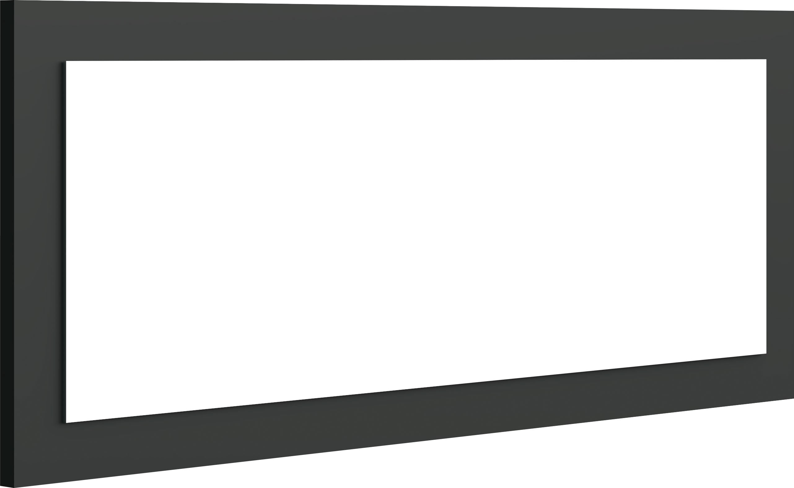 BORCHARDT MÖBEL Spiegel "Vaasa", B/H/T: 100cm x 45cm x 2cm, Breite 100cm, schwarz, Flur, Spiegel, mit Rahmen