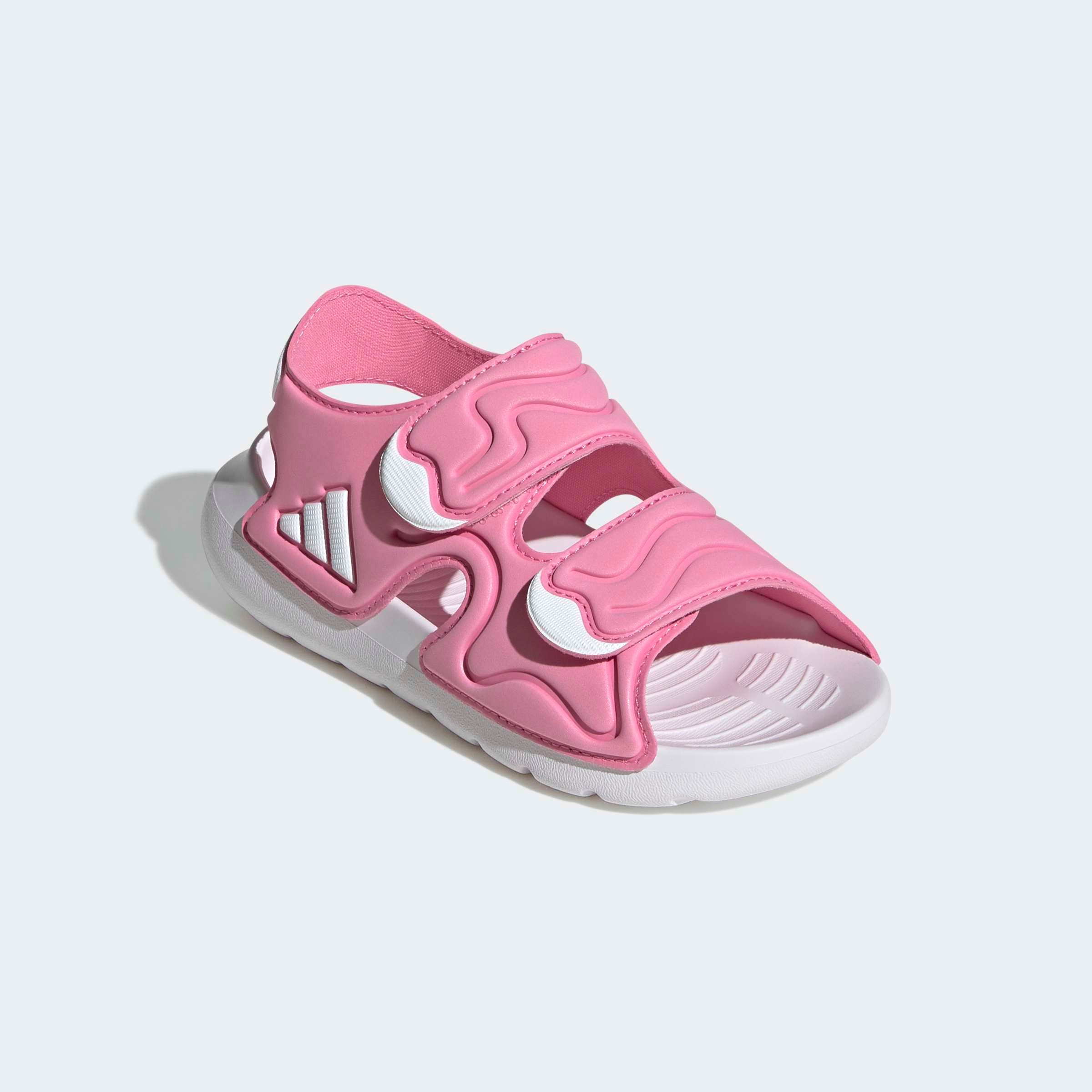 Badesandale ADIDAS SPORTSWEAR "ALTASWIM 3 SANDALE FÜR KINDER", Mädchen, Gr. 31, bliss pink, ftwr weiß, bliss pink, Synthetik, Schuhe, Badelatschen für Kinder & Jugendliche