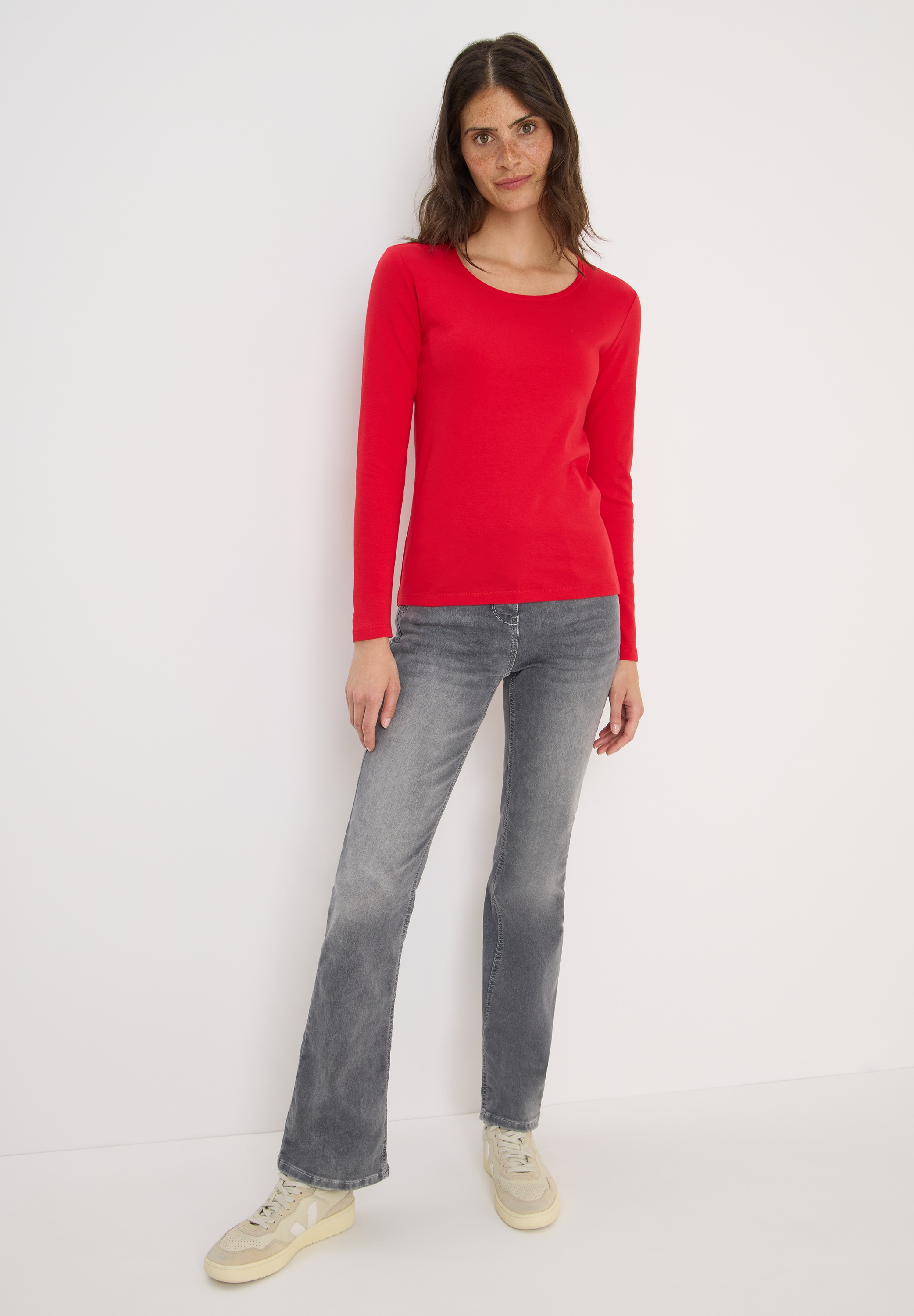 Cecil Langarmshirt, aus reiner Baumwolle