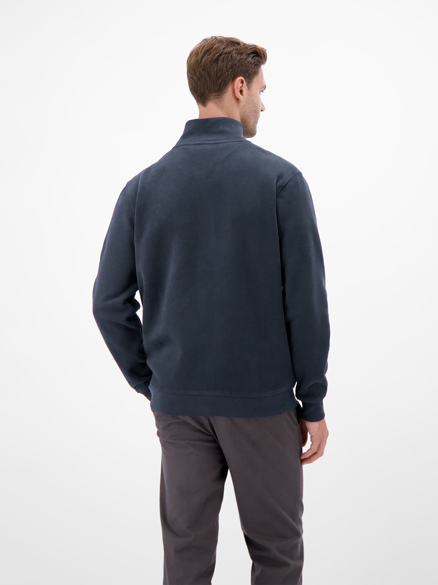 LERROS Sweatjacke »LERROS Sweatjacke für Herren, modisch-sportiv«