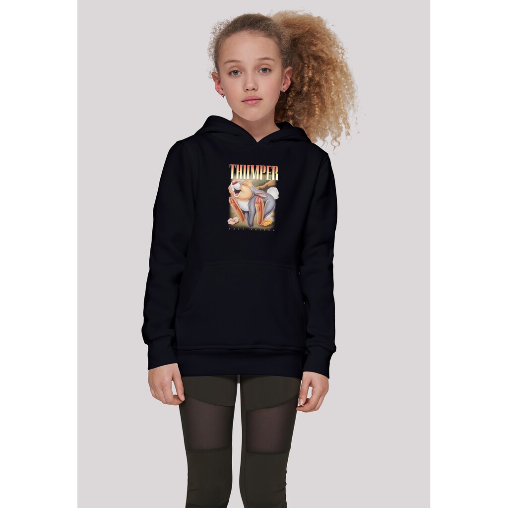 F4NT4STIC Hoodie »F4NT4STIC Kinder Bambi Thumper Montage with Basic Kids Hoody«, (1 tlg.)