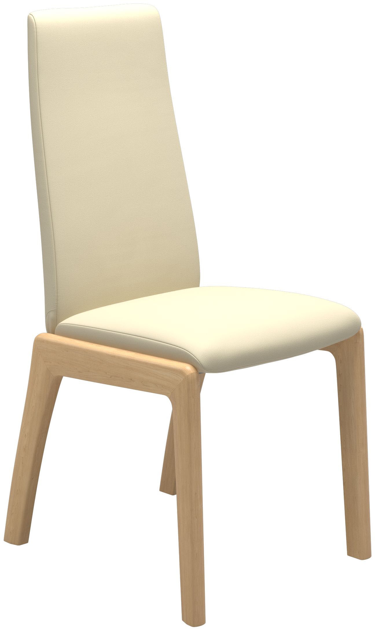 Stressless® Polsterstuhl »Laurel«, Leder PALOMA, High Back, Größe M, mit abgerundeten Beinen in Eiche natur