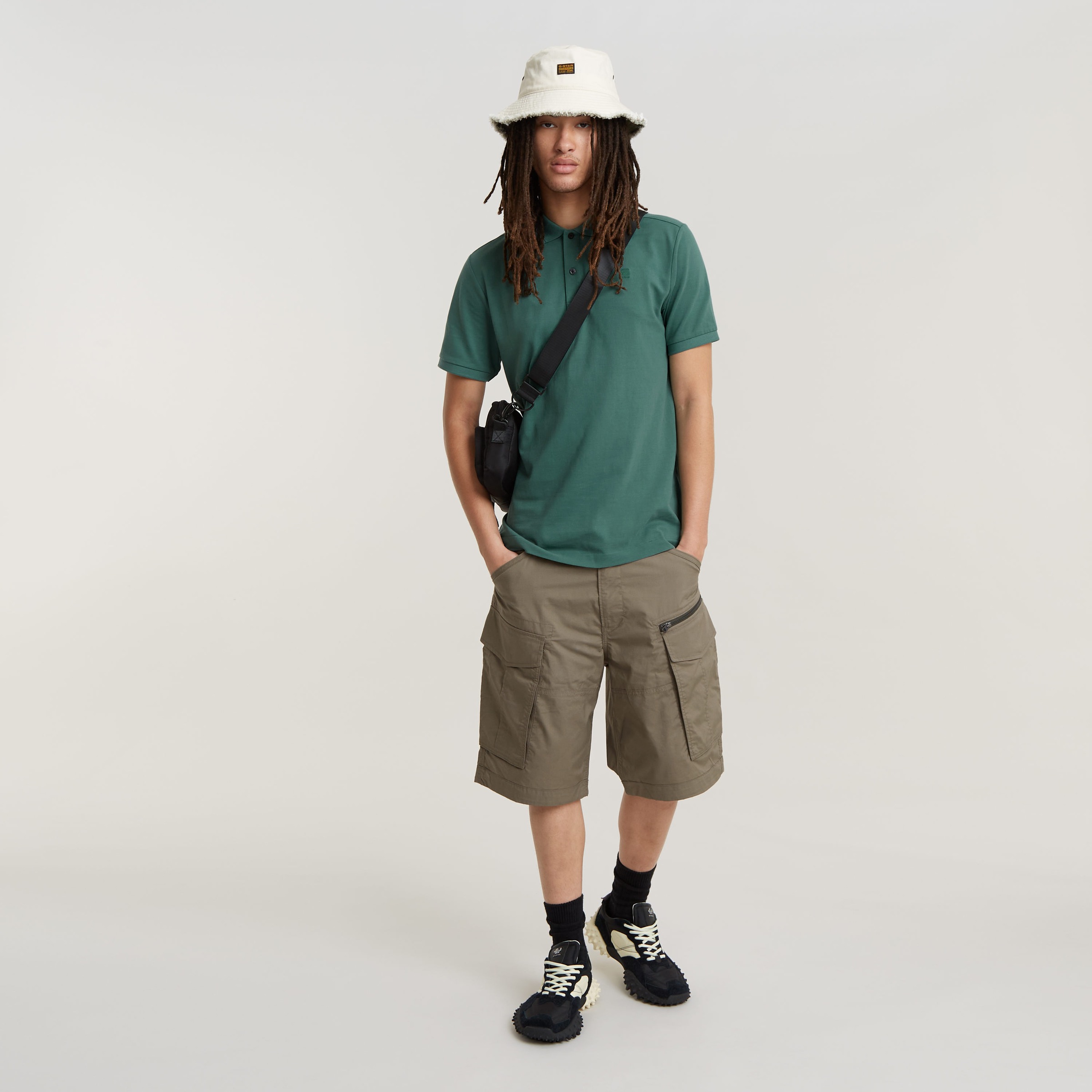 G-STAR Poloshirt »Dunda Slim Fit« Logostickerei auf der Brust