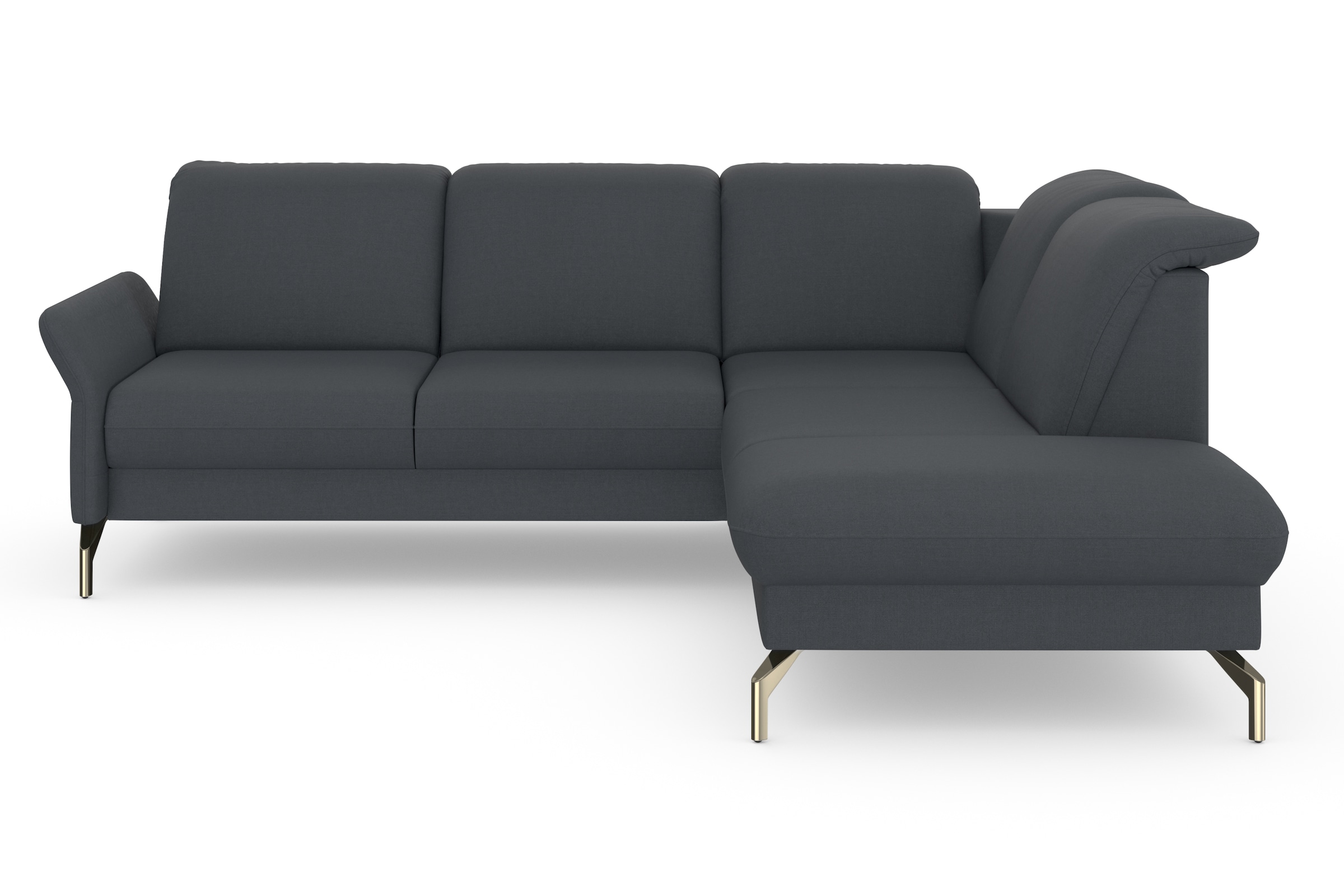 sit&more Ecksofa "Fashion L-Form", wahlweise mit Kopfteilverstellung, Vorzi günstig online kaufen