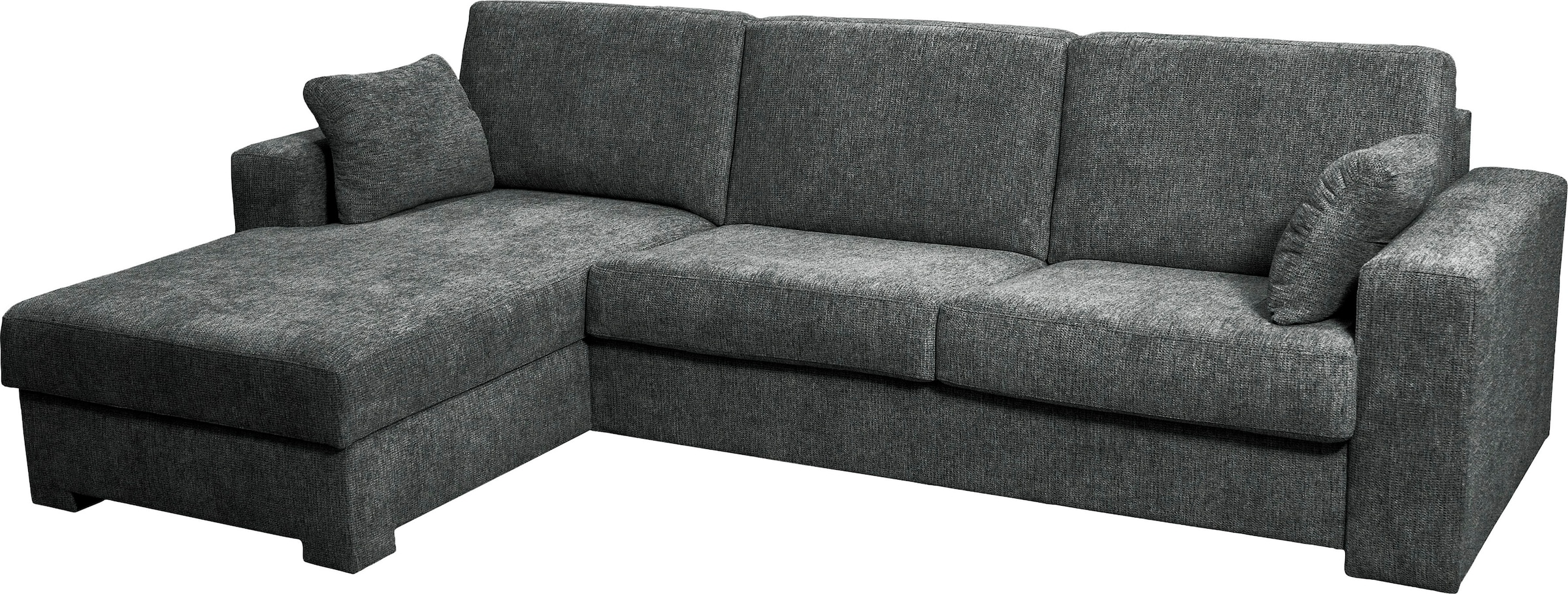Home affaire Ecksofa Roma "L" Dauerschlaffunktion, mit Unterfederung, Matratzenhöhe 14cm, Liegemaße ca 163x198 cm, L-Form