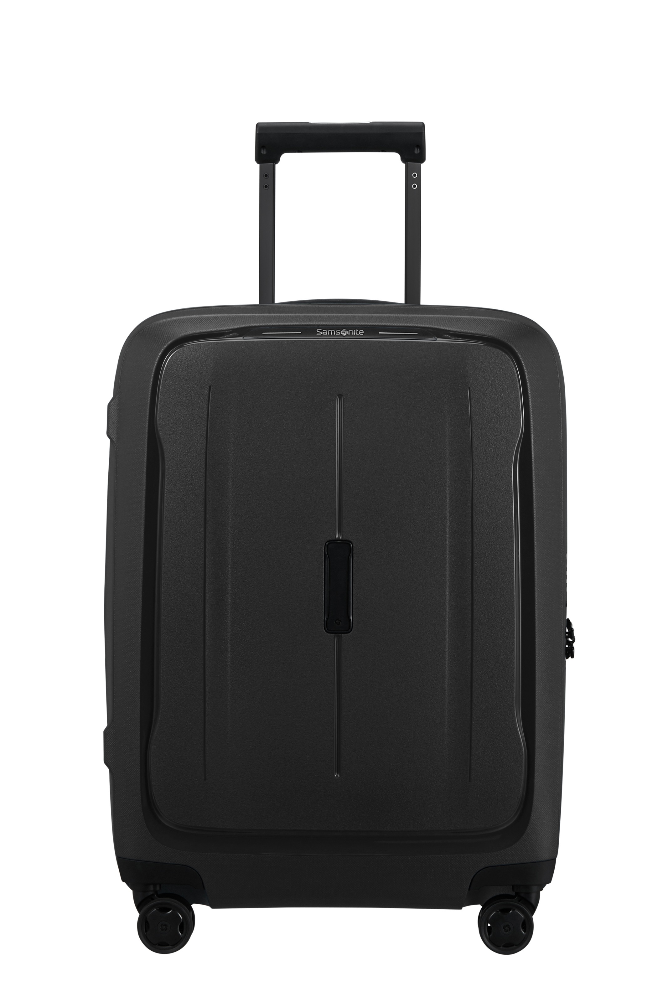 SAMSONITE Hartschalen-Trolley "ESSENS ZIP"graphite, Polypropylen, Koffer, Reisekoffer Hartschalenkoffer für Flugreisen Volumenerweiterung