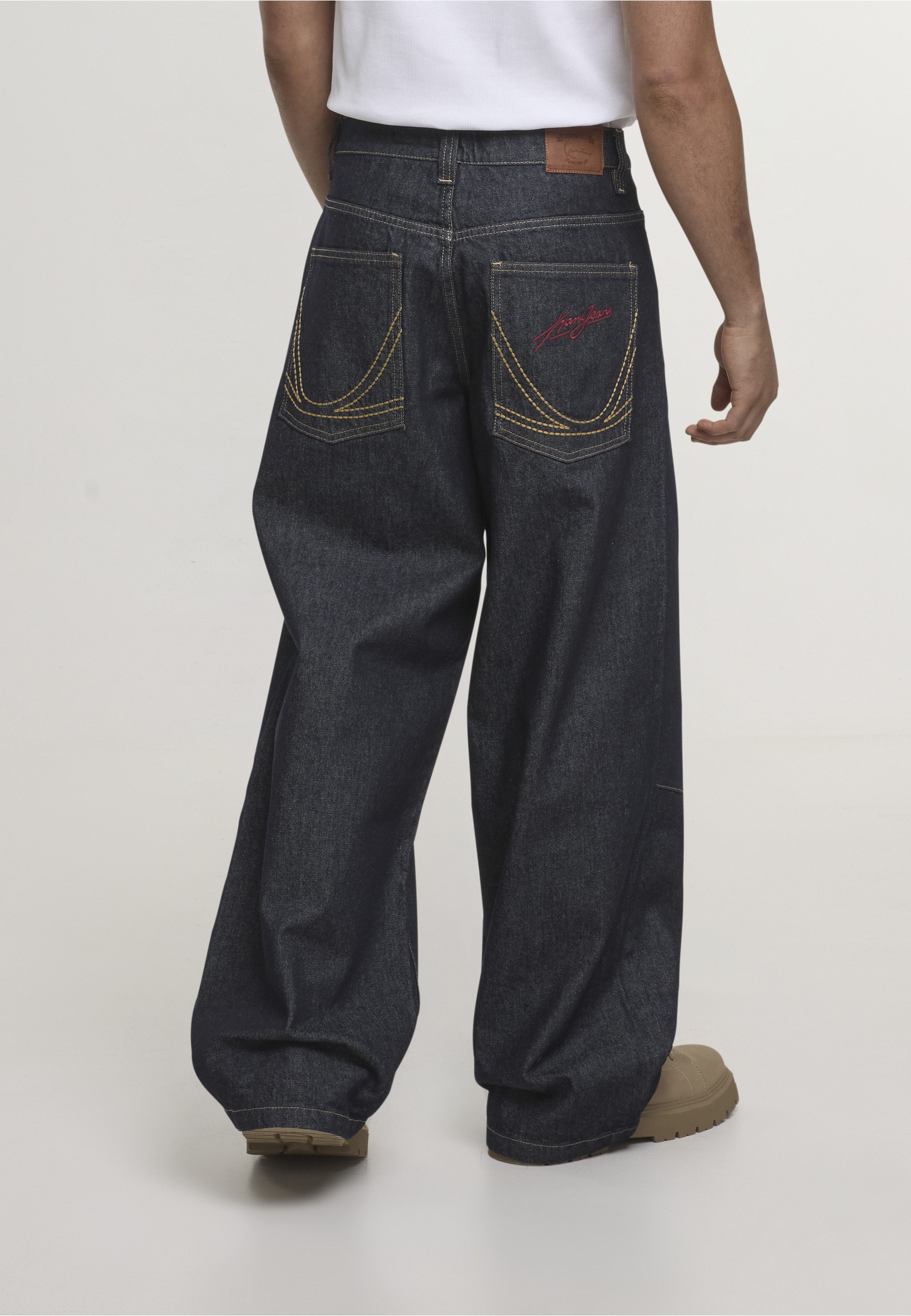 Karl Kani Loose-fit-Jeans »Karl Kani Kani Jeans Rinsed Relaxed Baggy Jeans«
