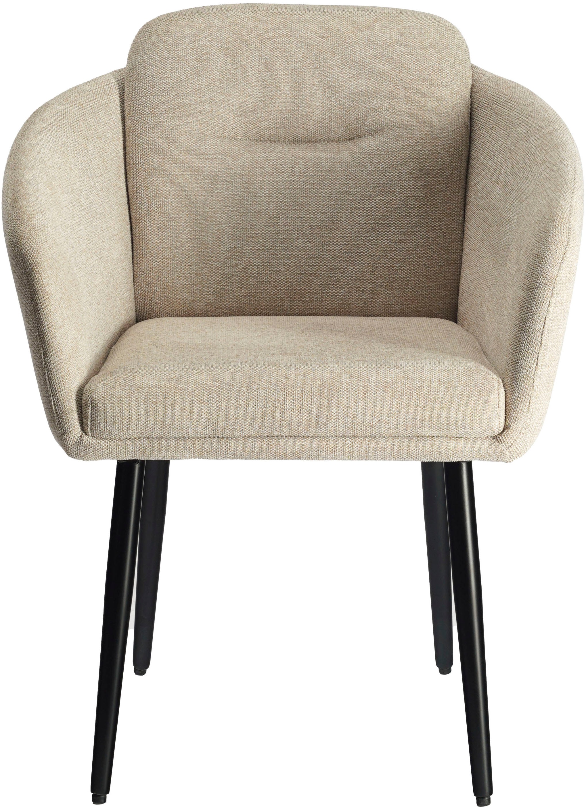 LeGer Home by Lena Gercke Esszimmerstuhl »Fleur, TOPSELLER!, OTTOs Choice« (Set) 2 Stk.Strukturstoff, ergonomisches Design, gesteppte Rückenlehne