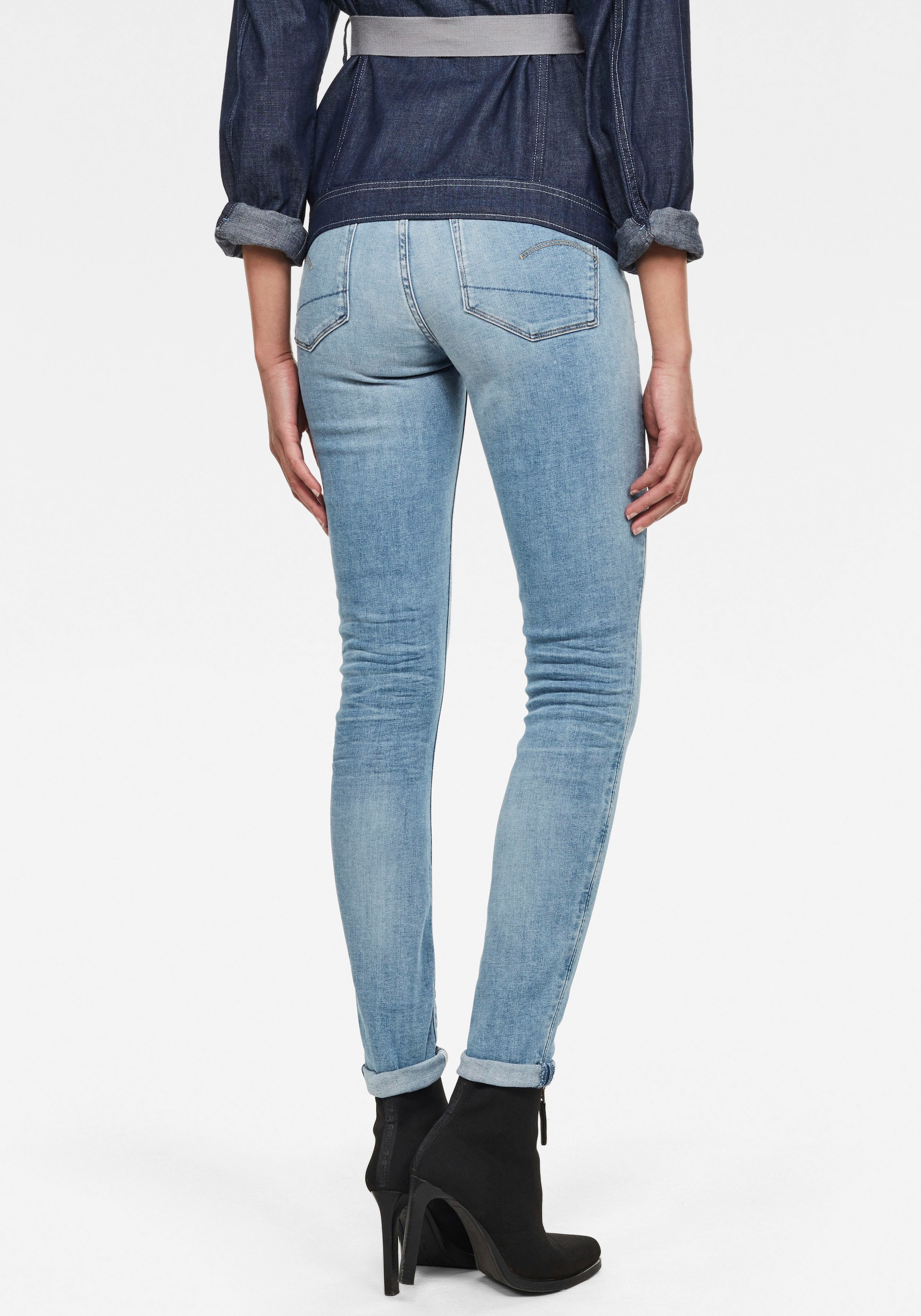 G-Star RAW Skinny-fit-Jeans »3301 High Skinny«, in High-Waist-Form