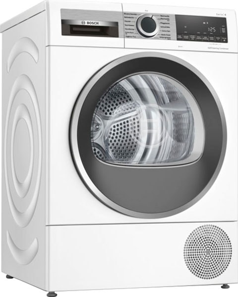 BOSCH Wärmepumpentrockner „WQG235D00“ Serie 6 Selbstreinigender Kondensator, Halbe Beladung, Reversierende Trommel