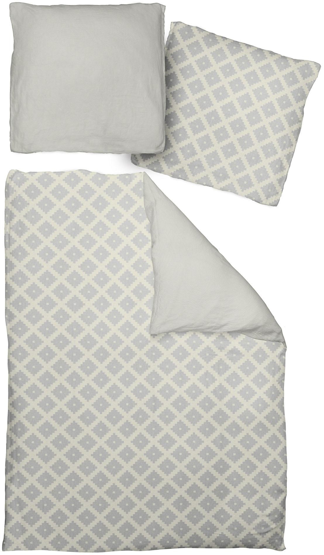 Adam Bettwäsche "Maroccan Shiraz light" 2 Stk. aus 100 % Bio-Baumwolle, 2 t günstig online kaufen