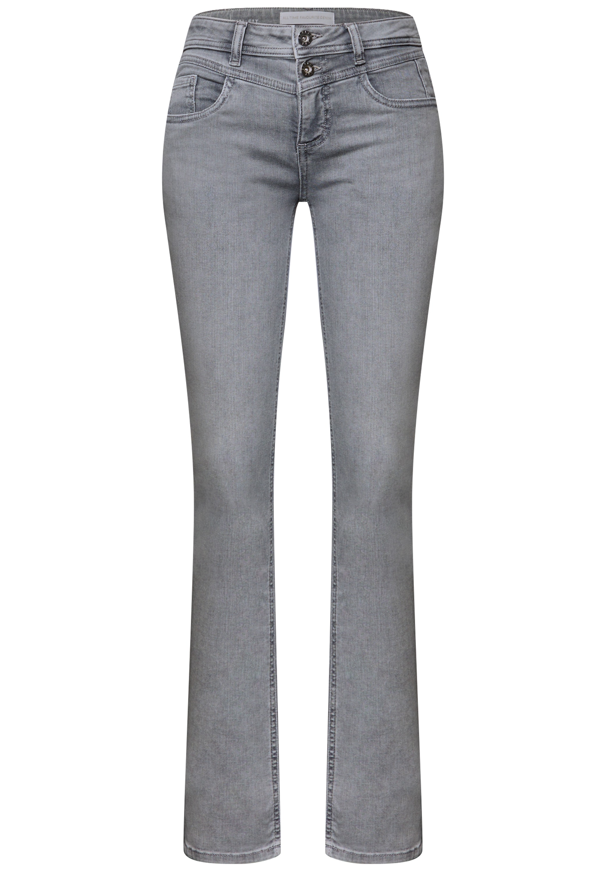 STREET ONE Comfort-fit-Jeans Middle Waist