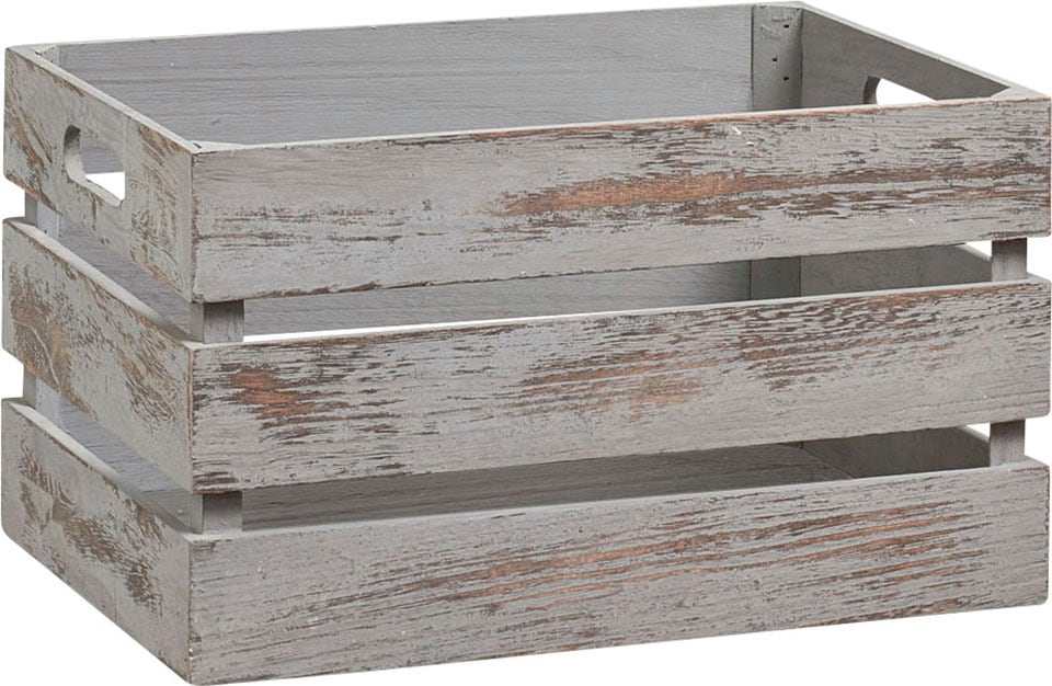 Zeller Present Holzkiste "Vintage" Tiefe: ca. 25 cm, Breite: ca. 35 cm