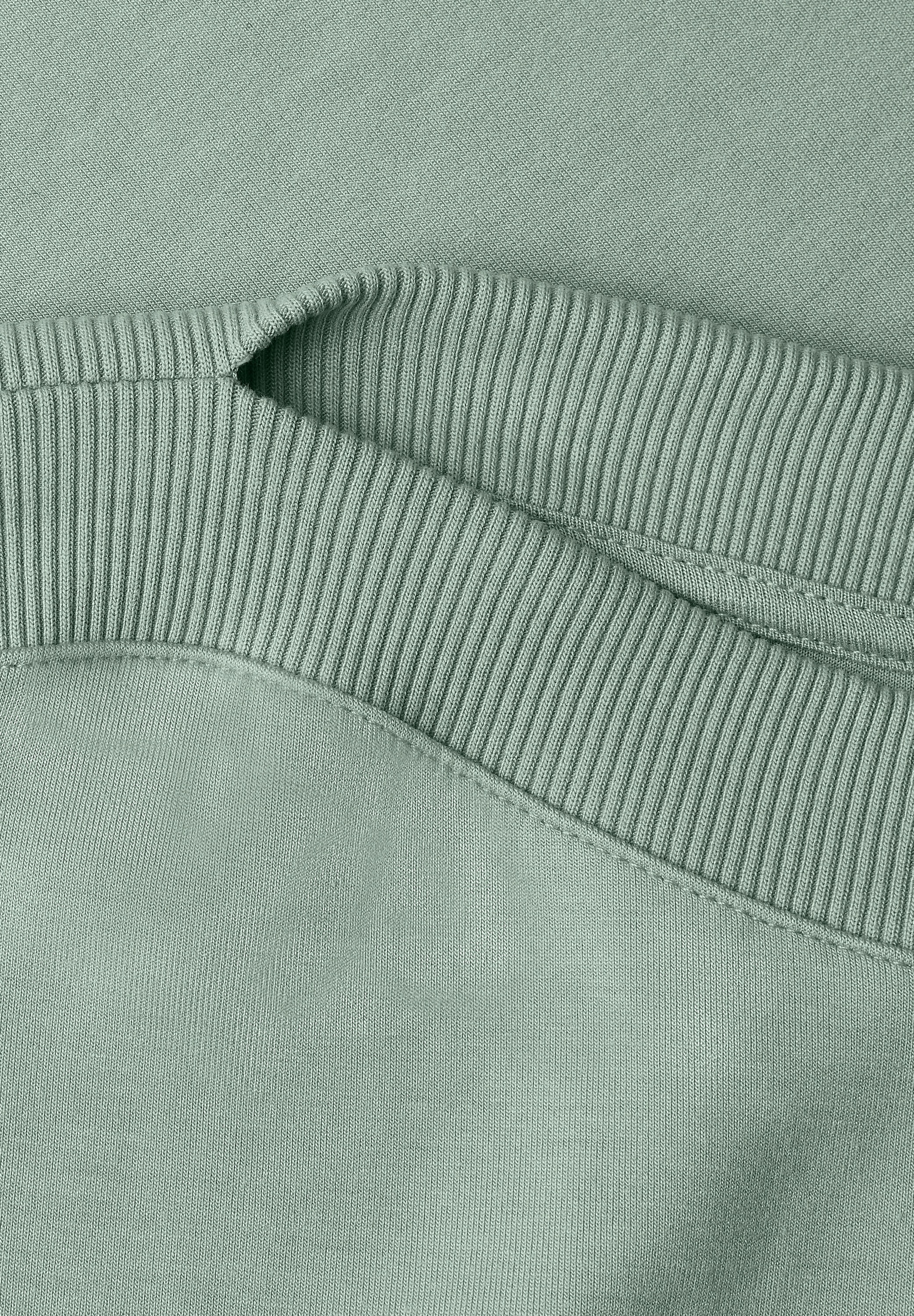 STREET ONE 3/4-Arm-Shirt mit Ripp-Details