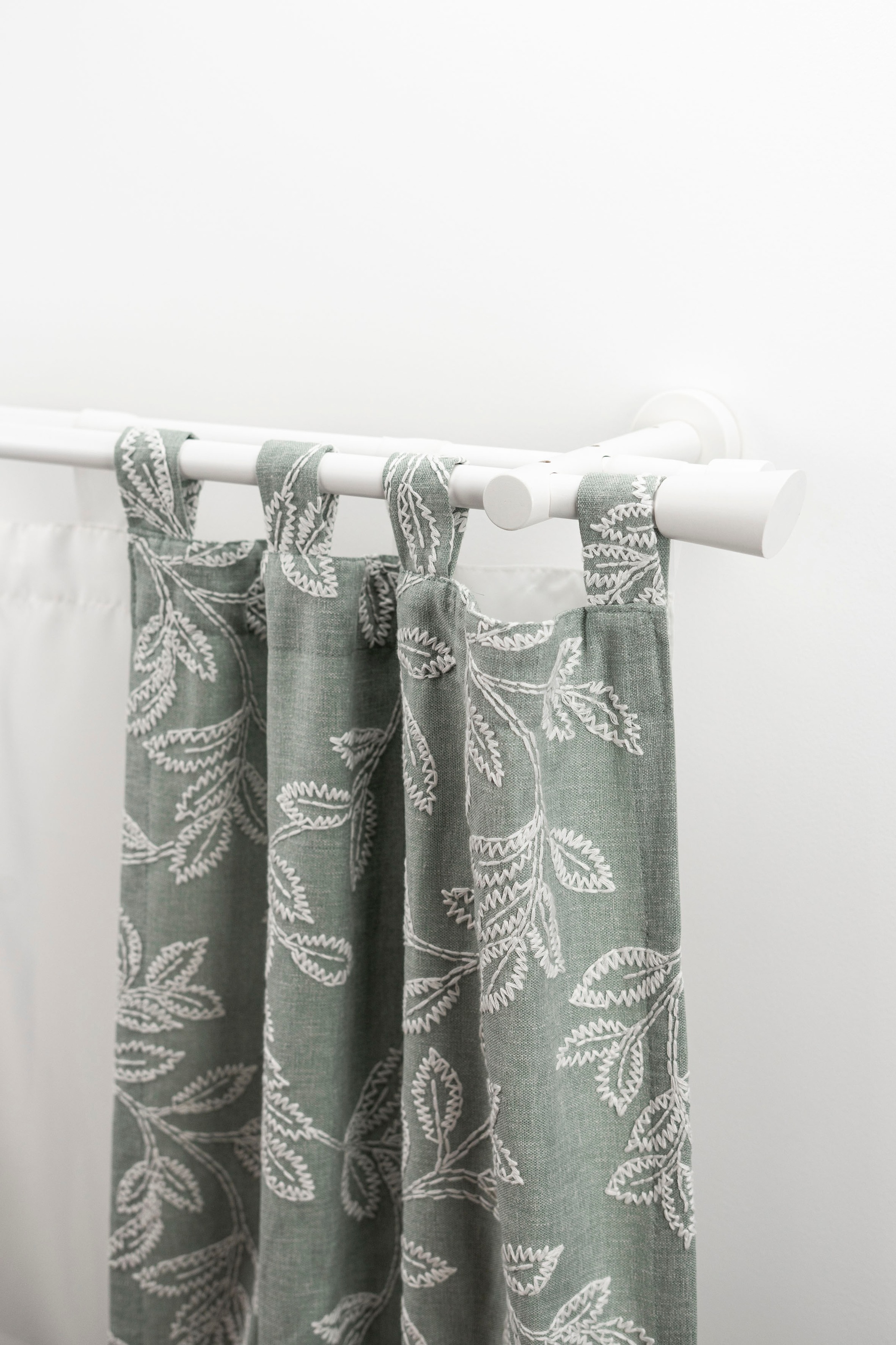 GARESA Gardinenstange "MOLIS" Ø 20 mm 2 läufig-läufig Wunschmaßlänge Vorhan günstig online kaufen