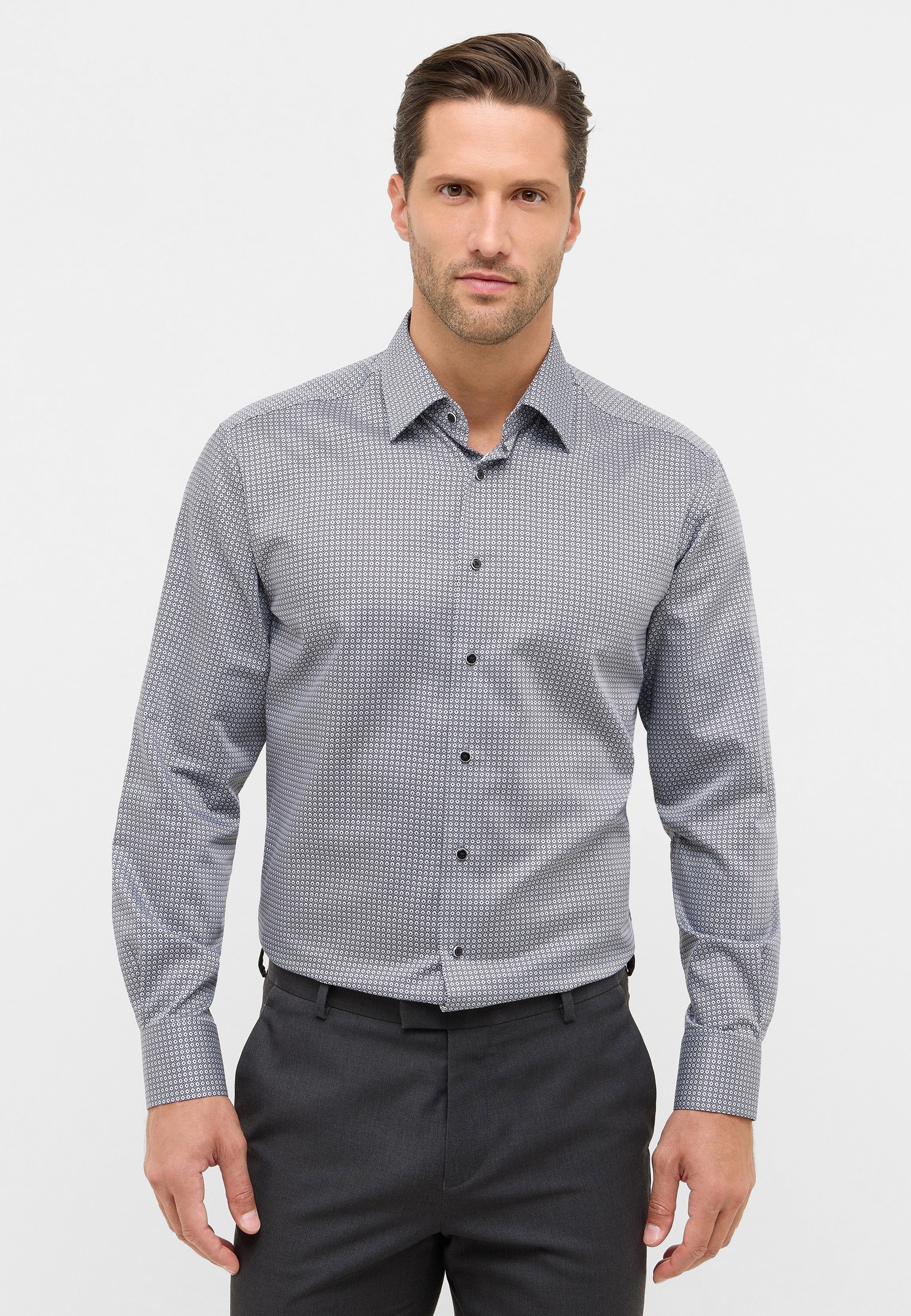 Eterna Langarmhemd "MODERN FIT" NON IRON (bügelfrei) günstig online kaufen