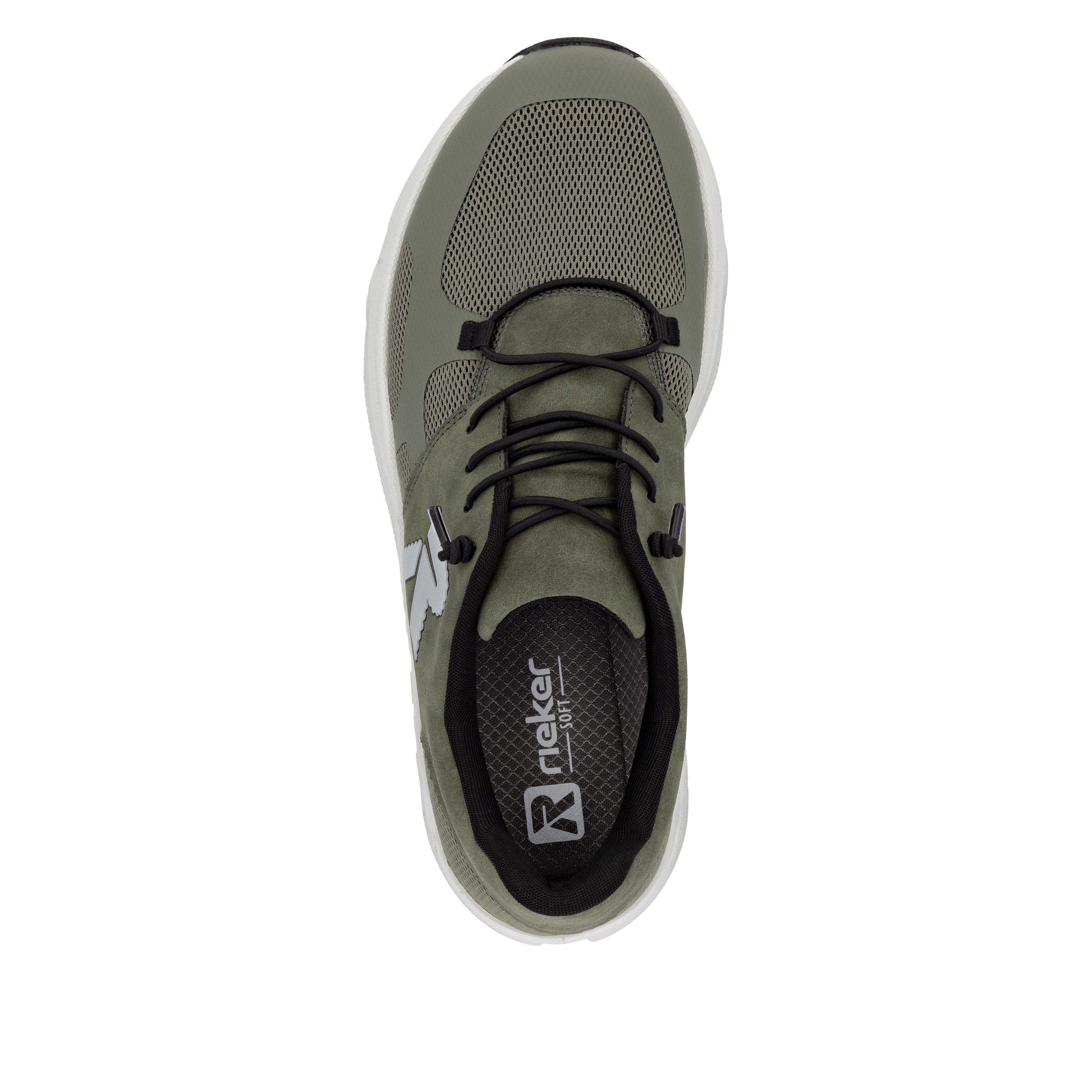 RIEKER Sport Slip-On Sneaker, Freizeitsneaker, Halbschuh, Schlupfschuh mit gepolstertem Schaftrand