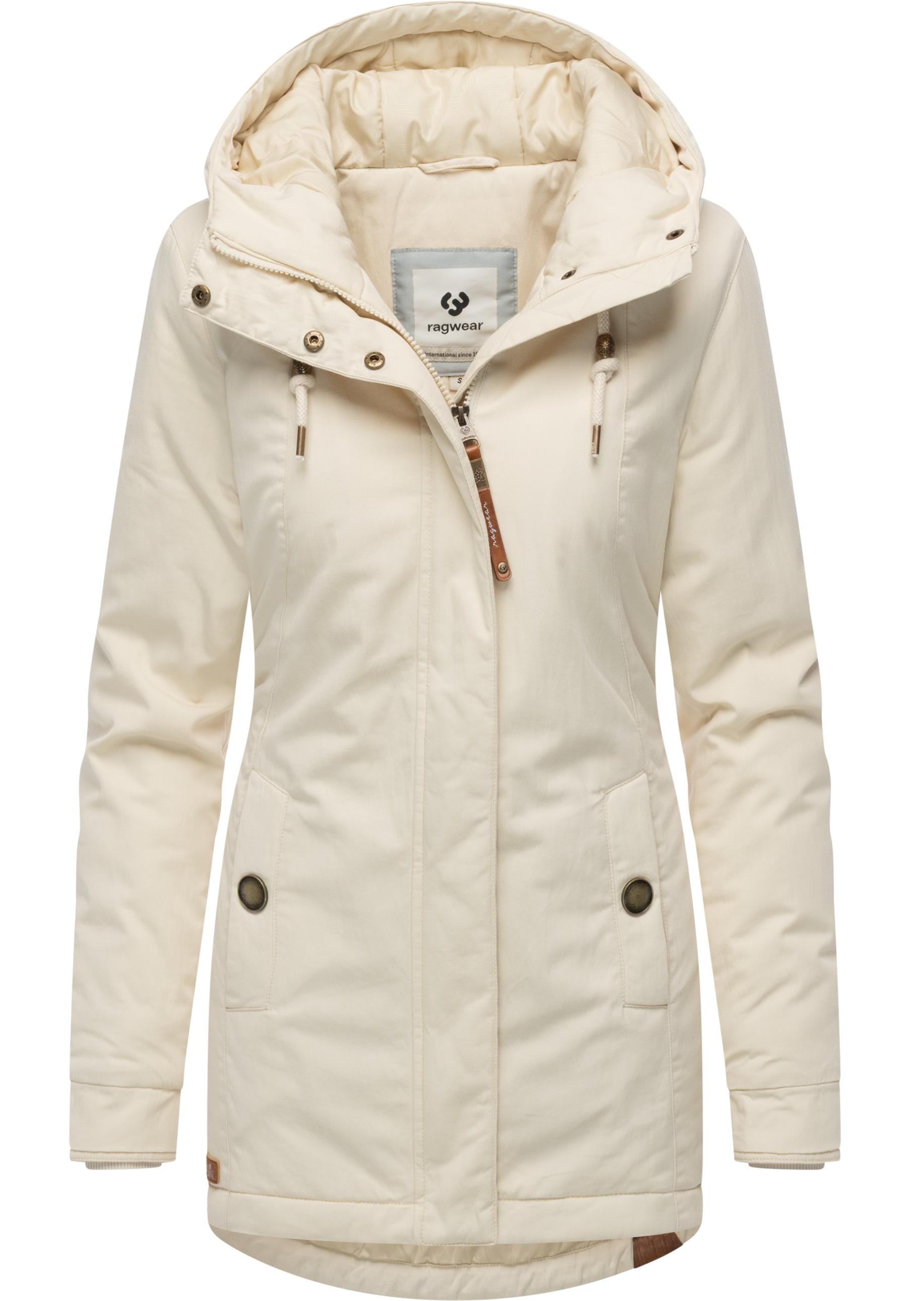 Ragwear Winterjacke »Monadena Parka YOUMODO« mit Kapuze Warmer Kurzmantel mit Kapuze