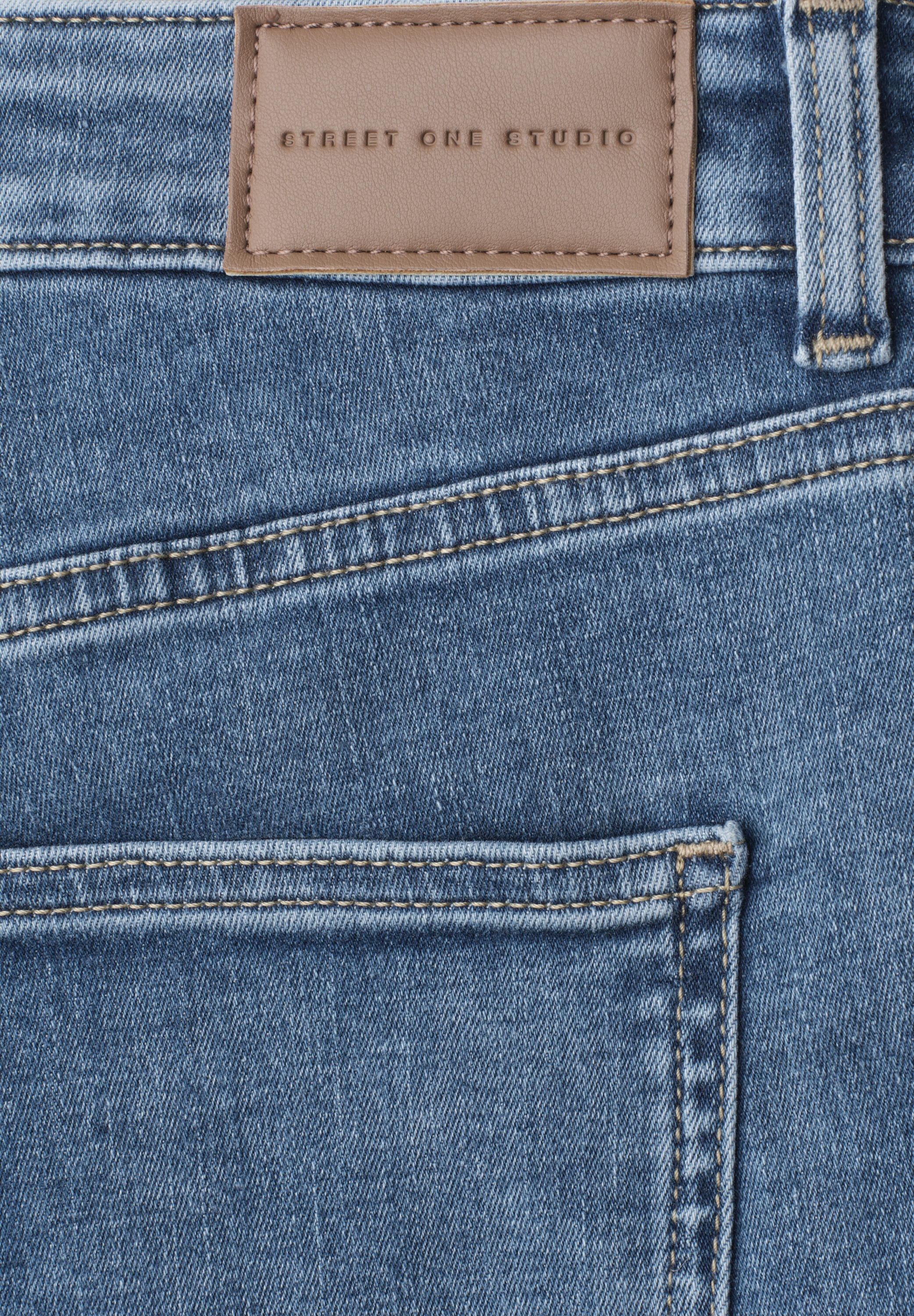 STREET ONE STUDIO Skinny-fit-Jeans 5-Pocket-Style