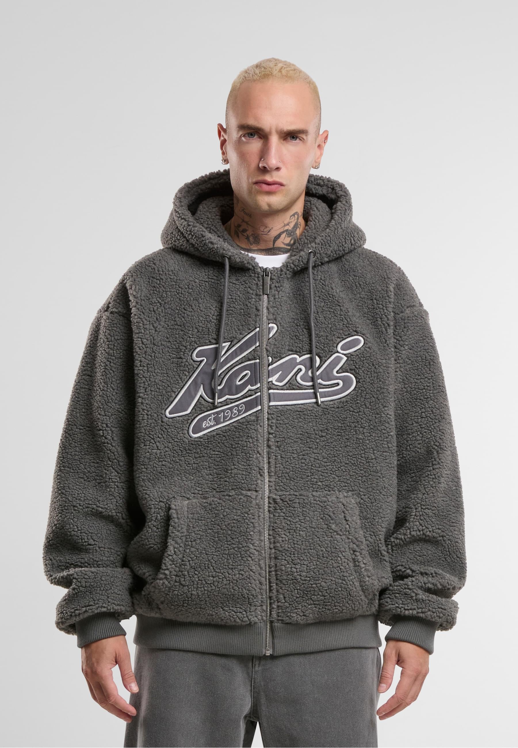 Karl Kani Sweatjacke »Karl Kani KK Varsity Teddy Zip Hoodie«