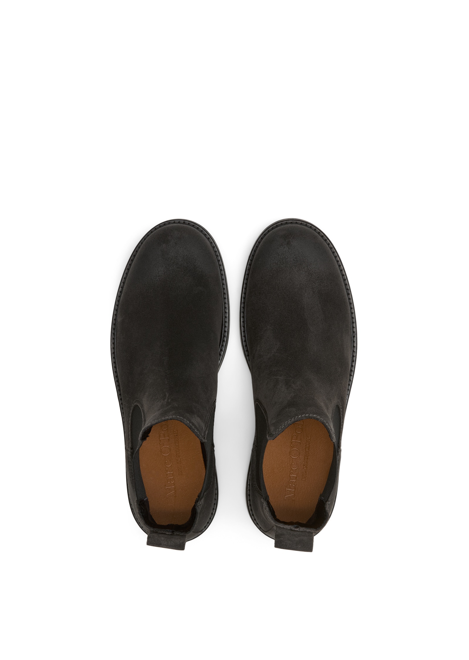 Marc O'Polo Chelseaboots »aus edlem Velours-Rindleder«