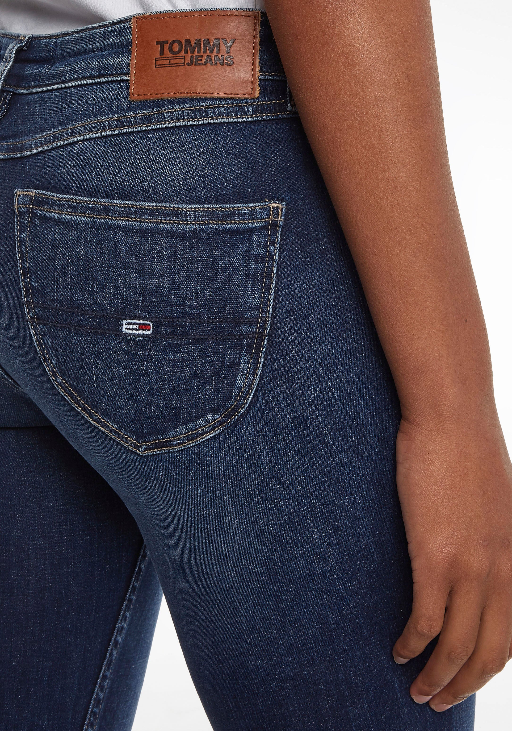 Tommy Jeans Skinny-fit-Jeans, mit Tommy Jeans Logo-Badge für bestellen |  BAUR