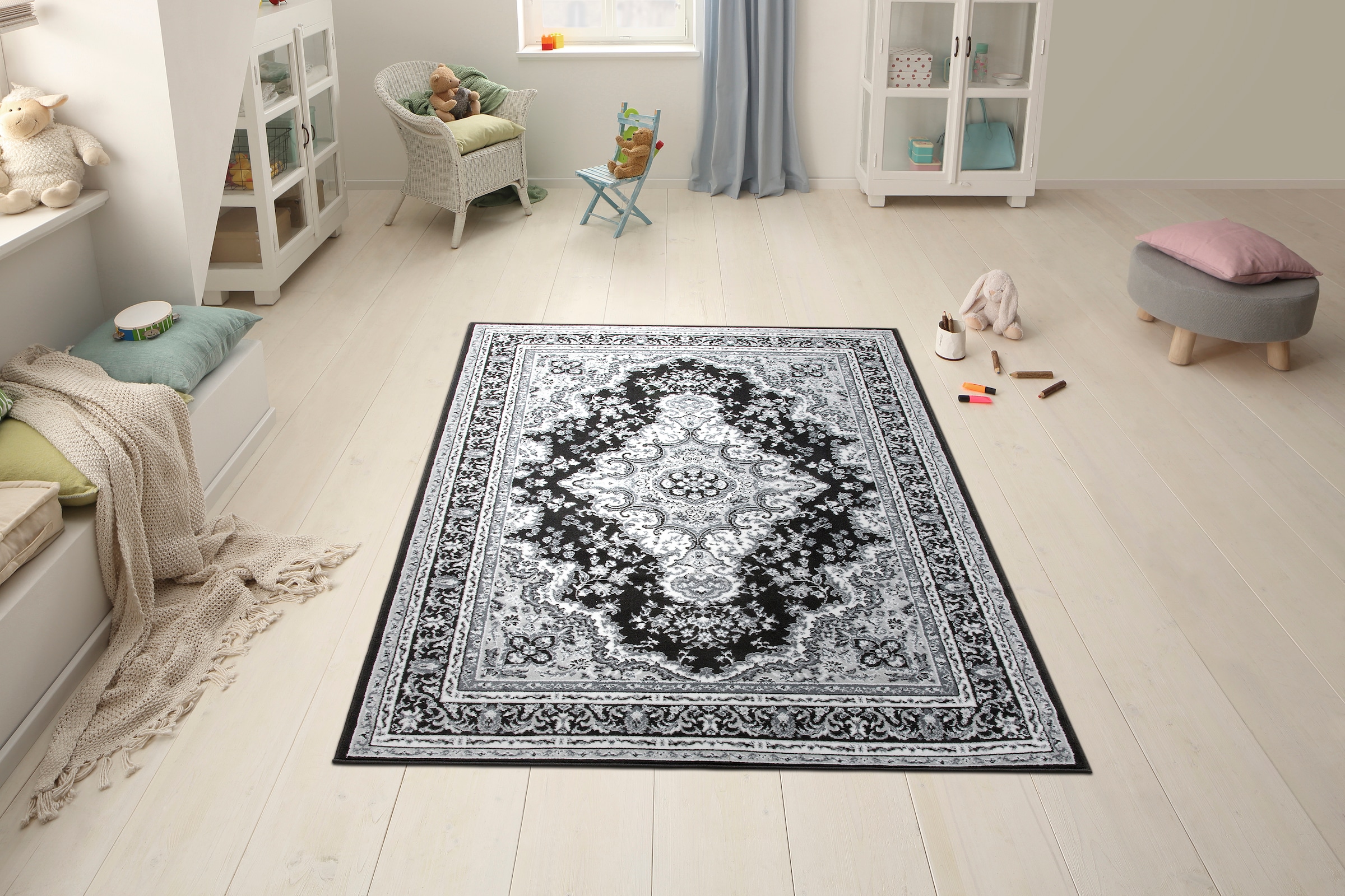 my home Teppich "Oriental, Made in Belgium" rechteckig 7 mm Höhe Orient-Opt günstig online kaufen