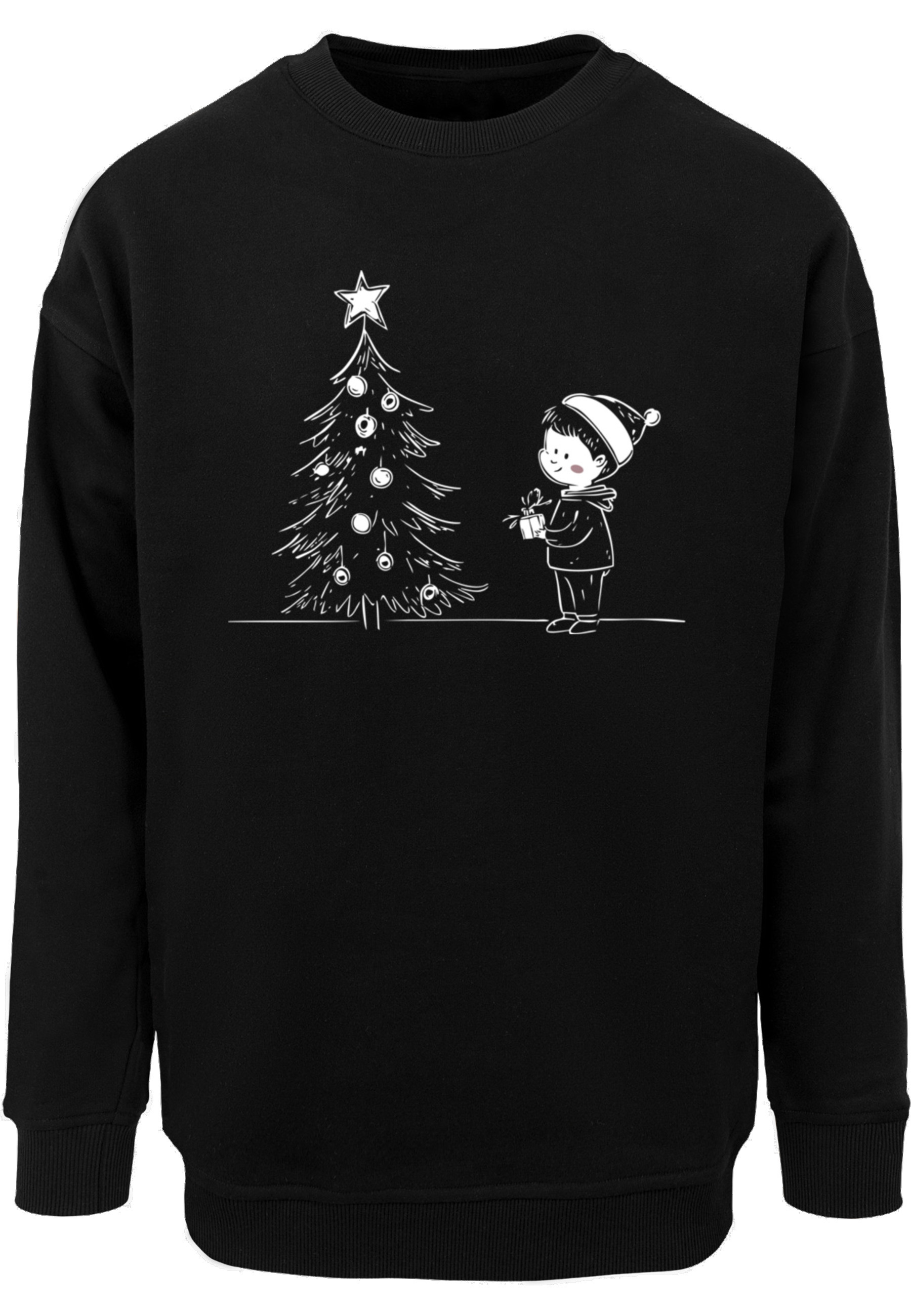 Merchcode Rundhalspullover "Merchcode Christmas Cute Kid Crewneck" 1 Stk.