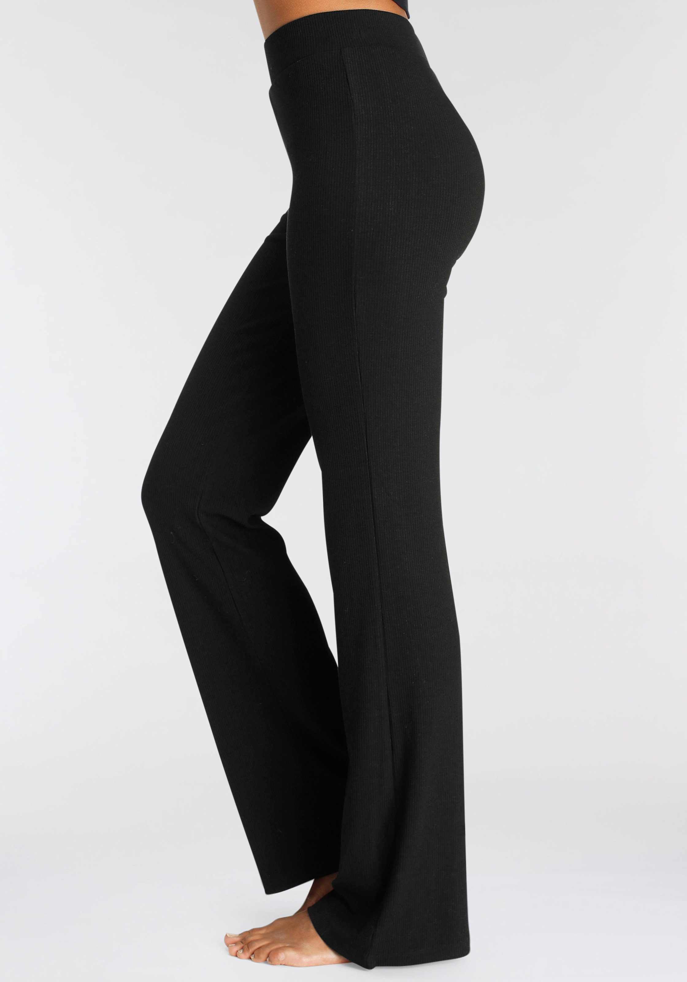 LASCANA Loungehose mit Rippen SV6287