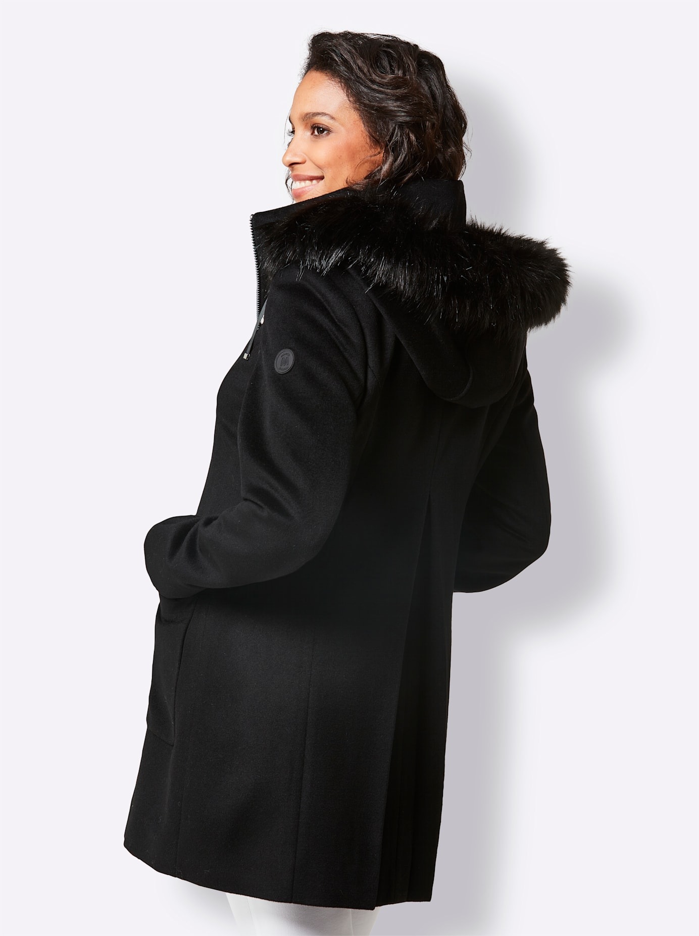 MANISA Langjacke mit Kapuze günstig online kaufen