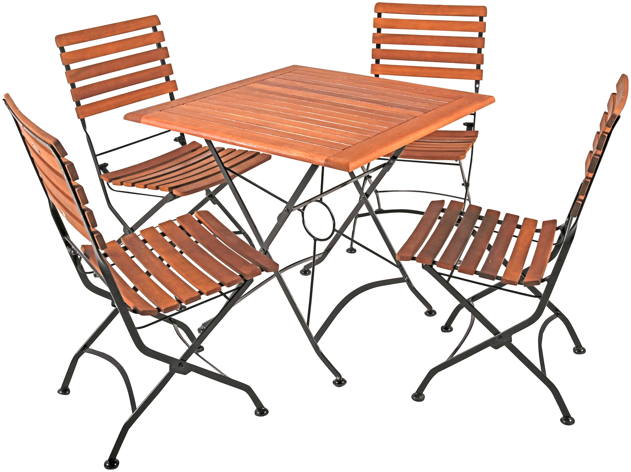 Garden Pleasure Garten-Essgruppe "WIEN" Set, 5 Stk. tlg. günstig online kaufen