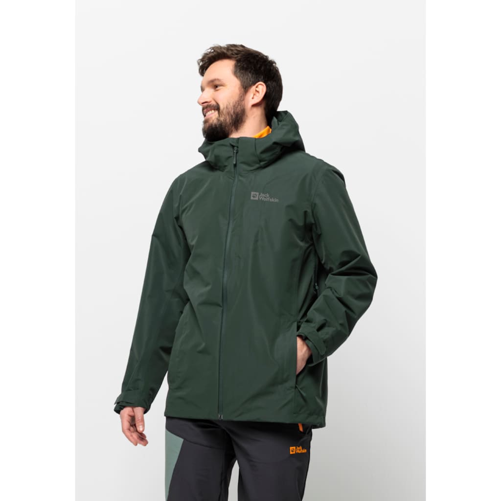 Jack Wolfskin Funktionsjacke »FERNBLICK 2L JKT M«, mit Kapuze