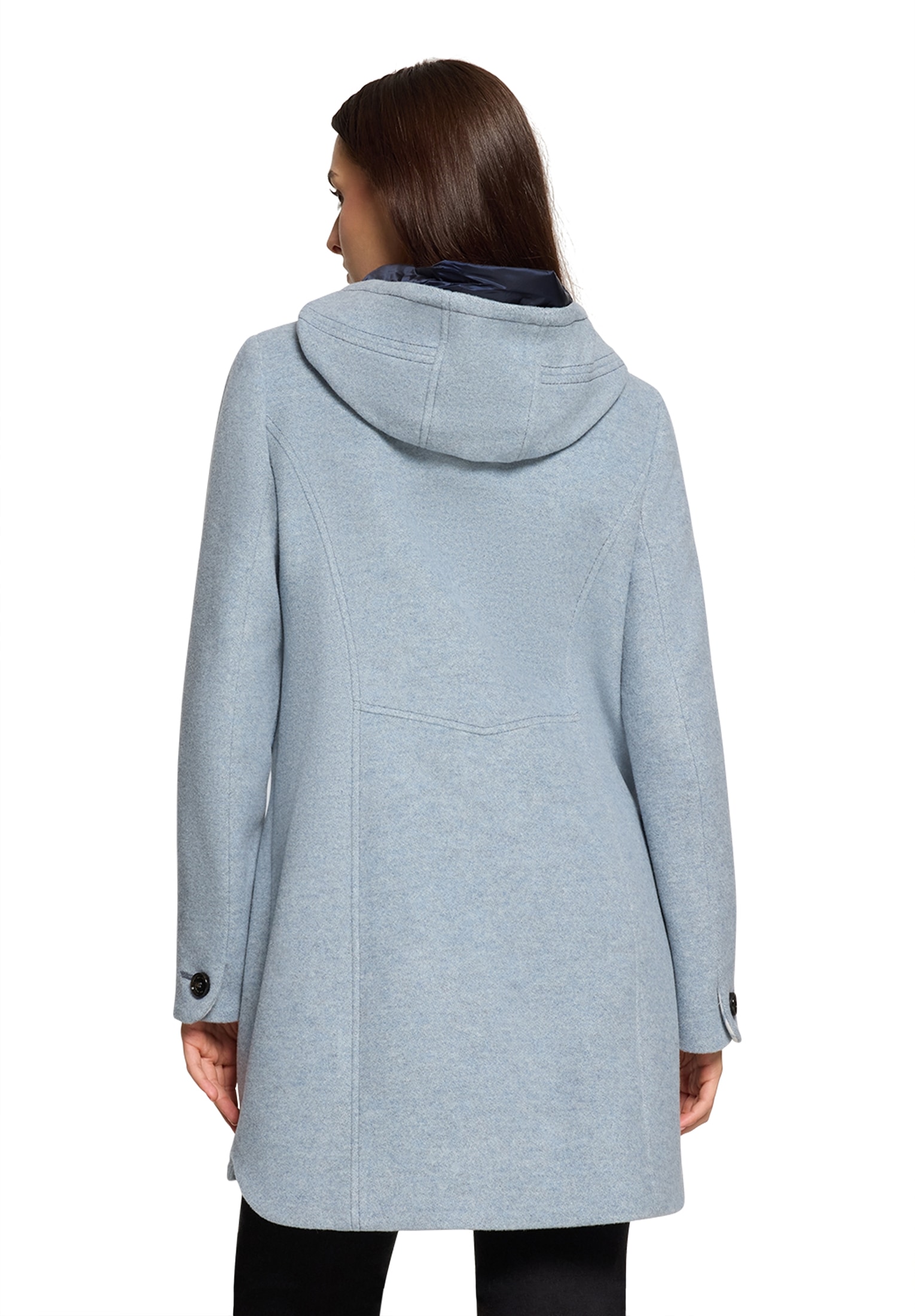 Gil Bret Wolljacke »Damen mit Kapuze« mit Kapuze