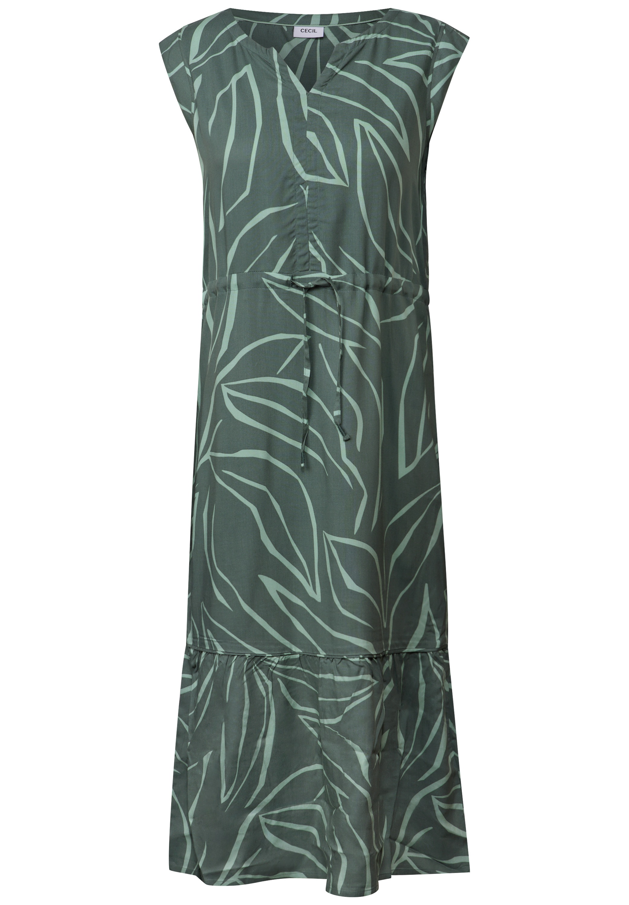 Thumbnail - Cecil Midikleid Ohne Taschen aus Viskose