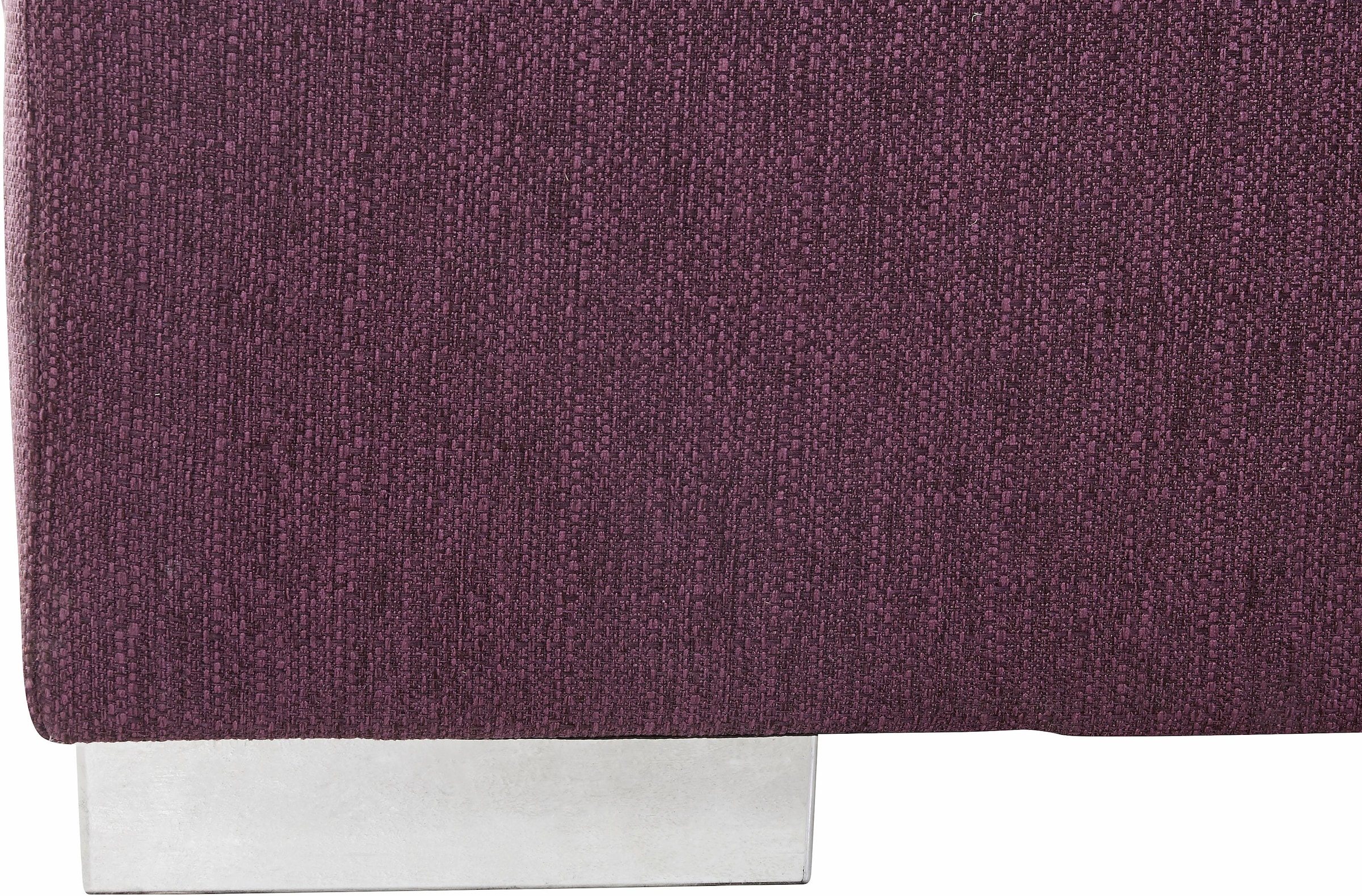 exxpo - sofa fashion Ecksofa »Spring, super bequem, mit Armteil- und Kopfteilfunktion«, L-Form, wahlweise mit Bettfunktion und Bettkasten